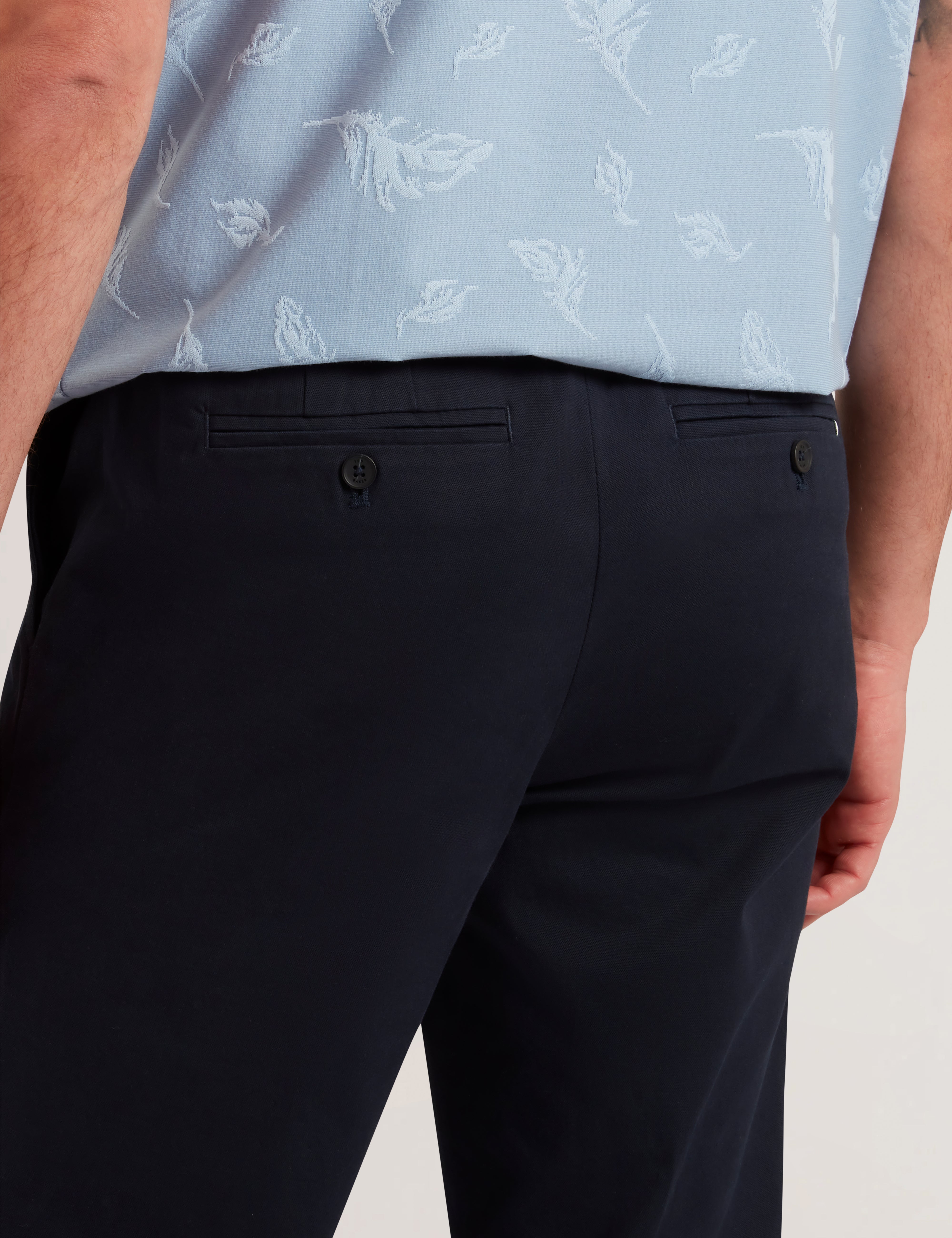 Bernads Regular Fit Chino Navy