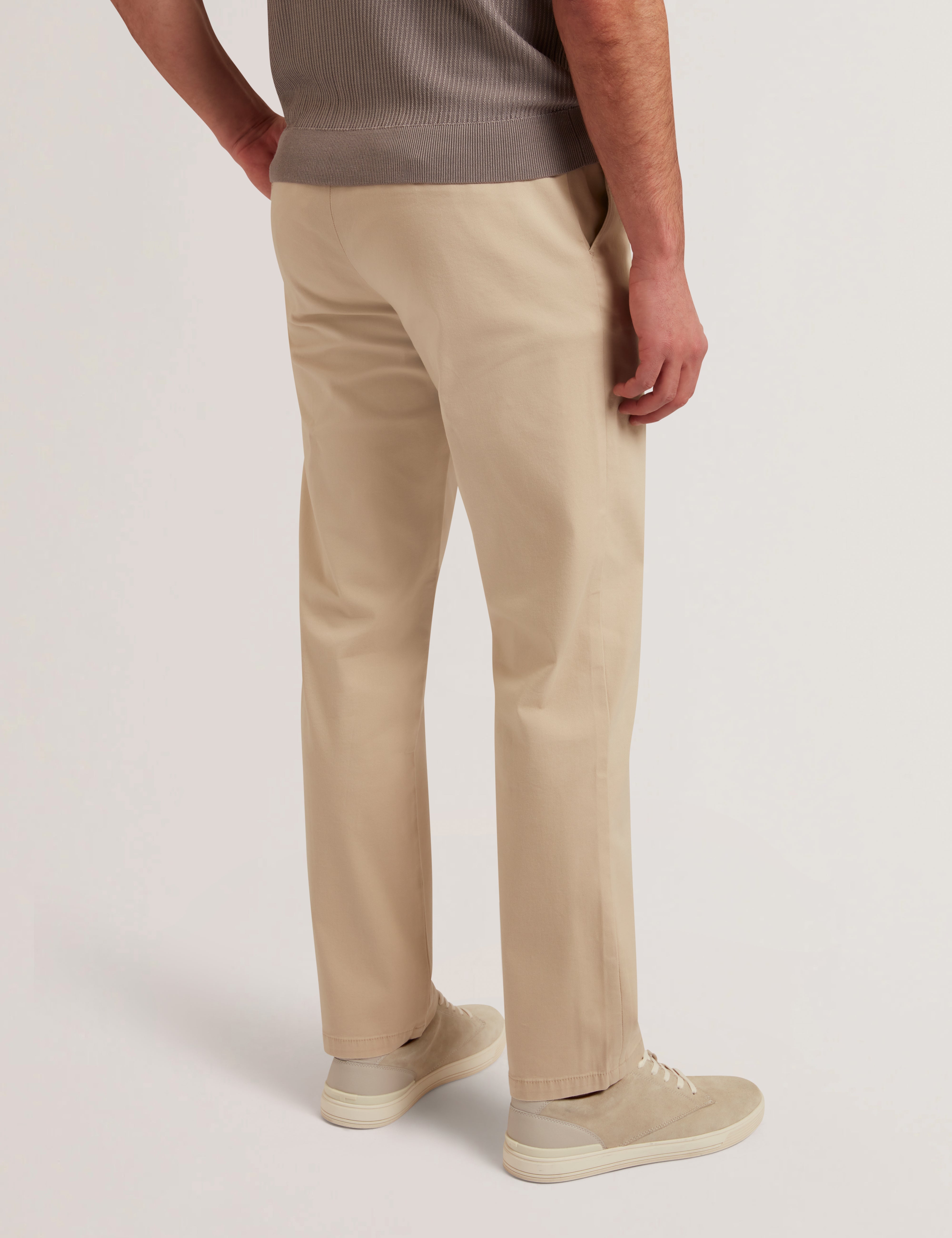 Bernads Regular Fit Chino Stone