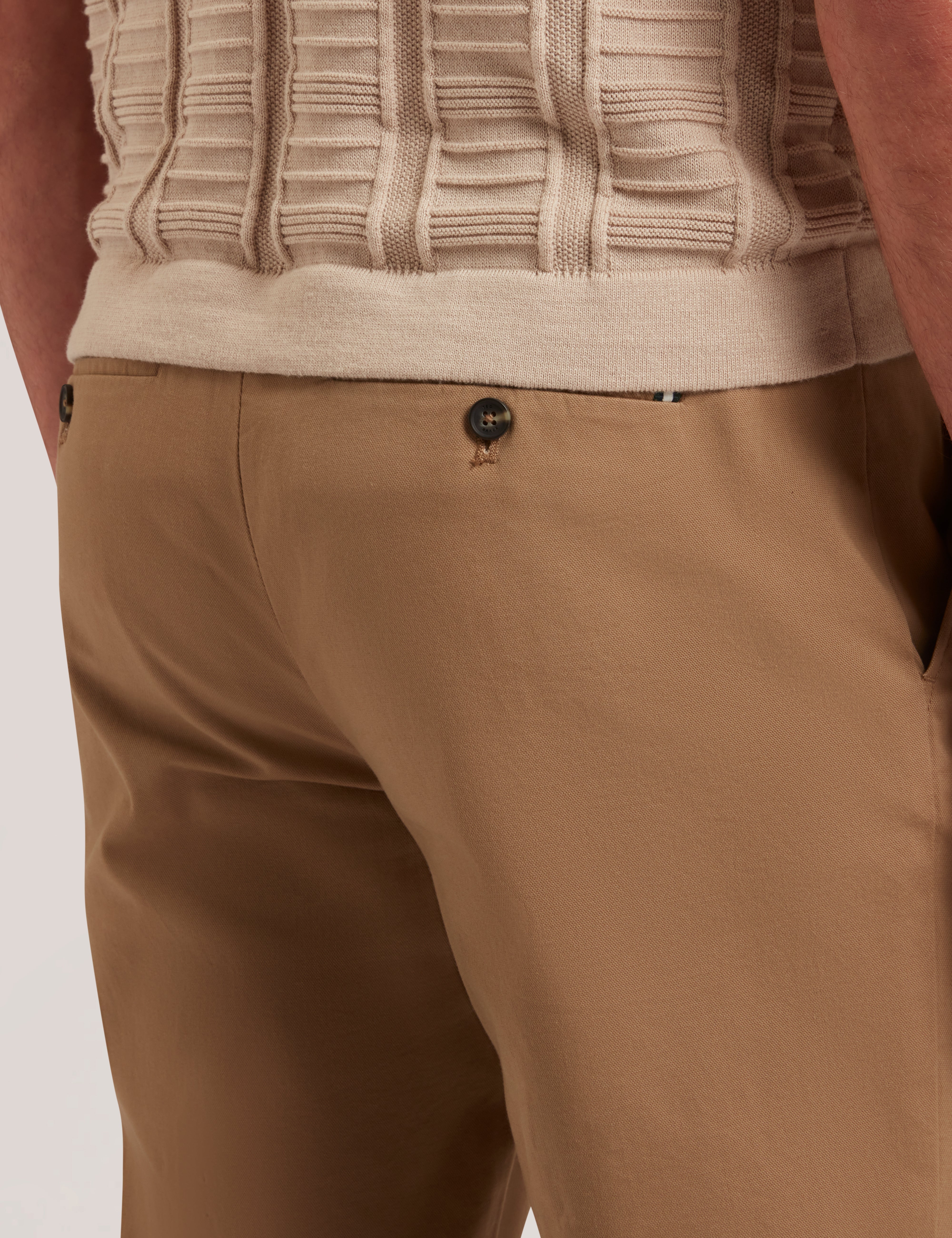Bernads Regular Fit Chino Tan