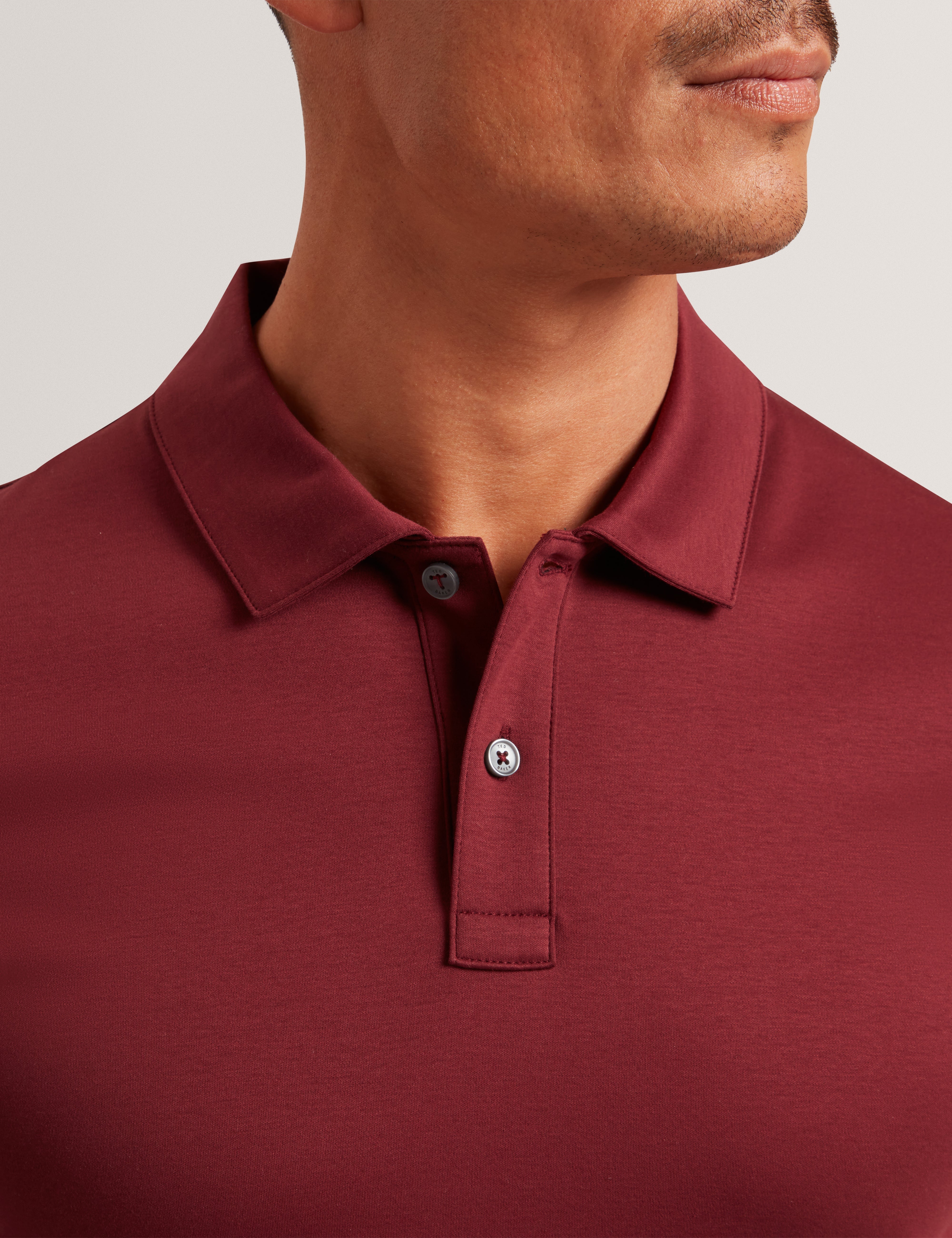 Connall Ss Regular Soft Touch Polo Maroon