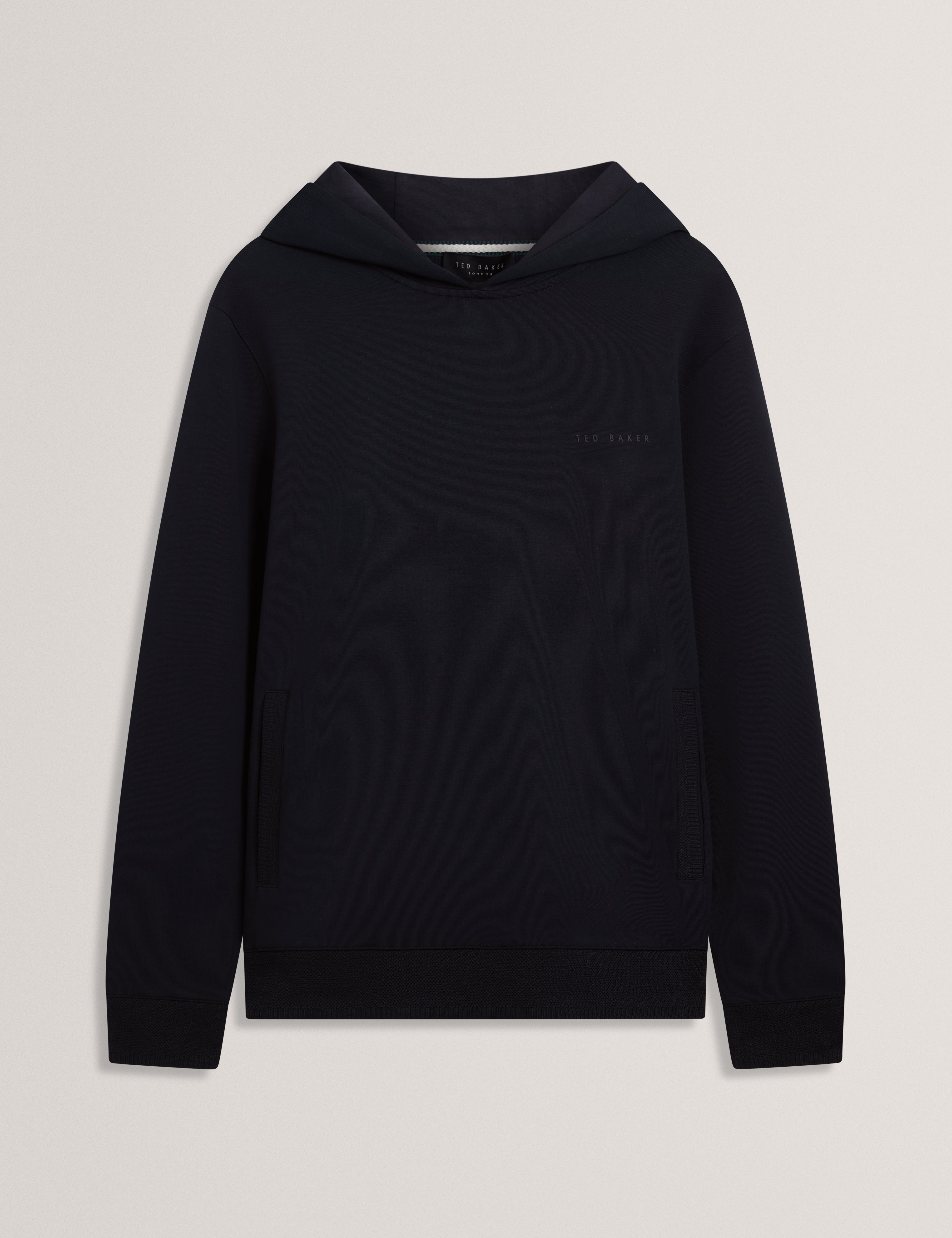 هودي بشعار Boids وحواف قرص العسل باللون الأزرق الداكن