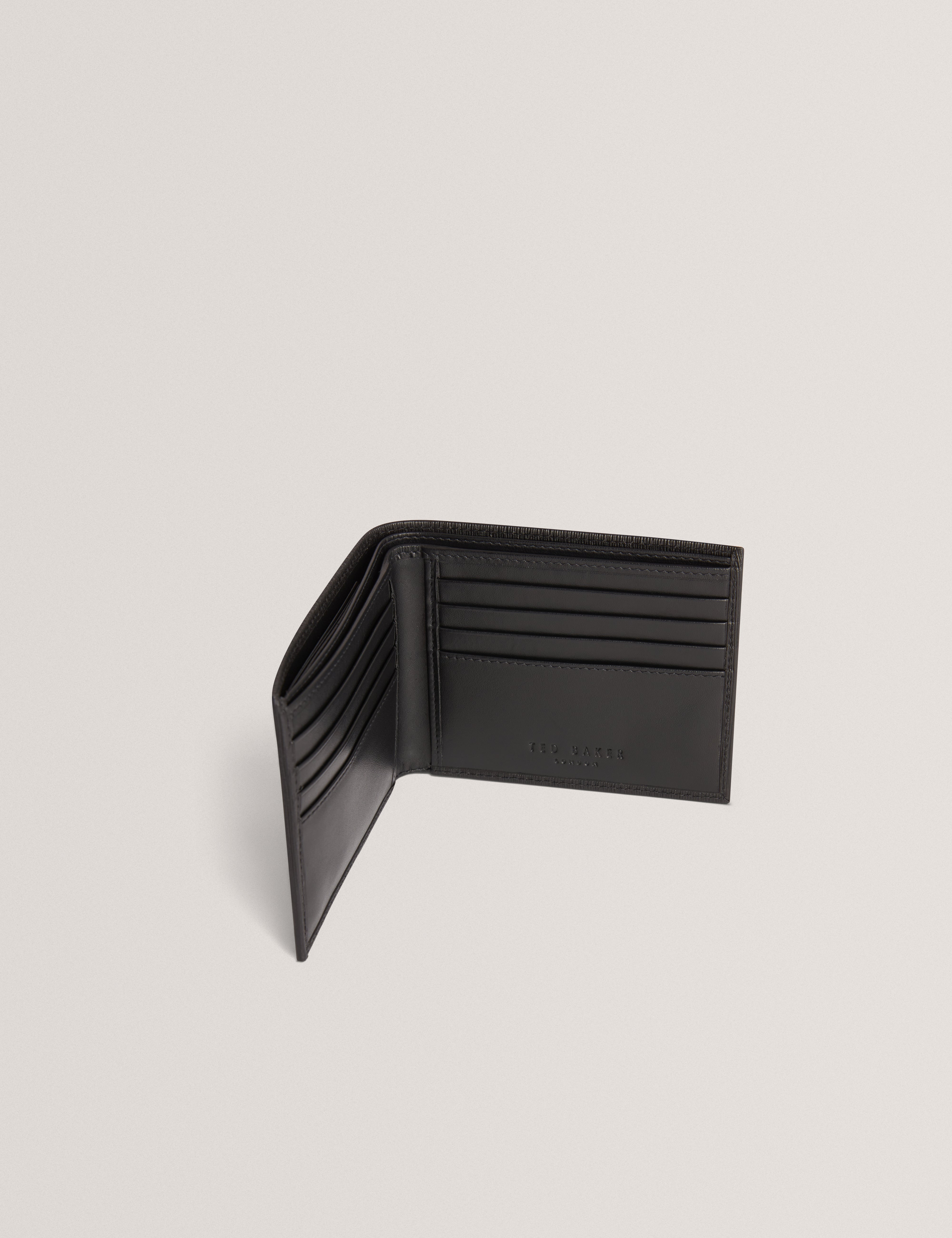 باريك محفظة جلدية سوداء