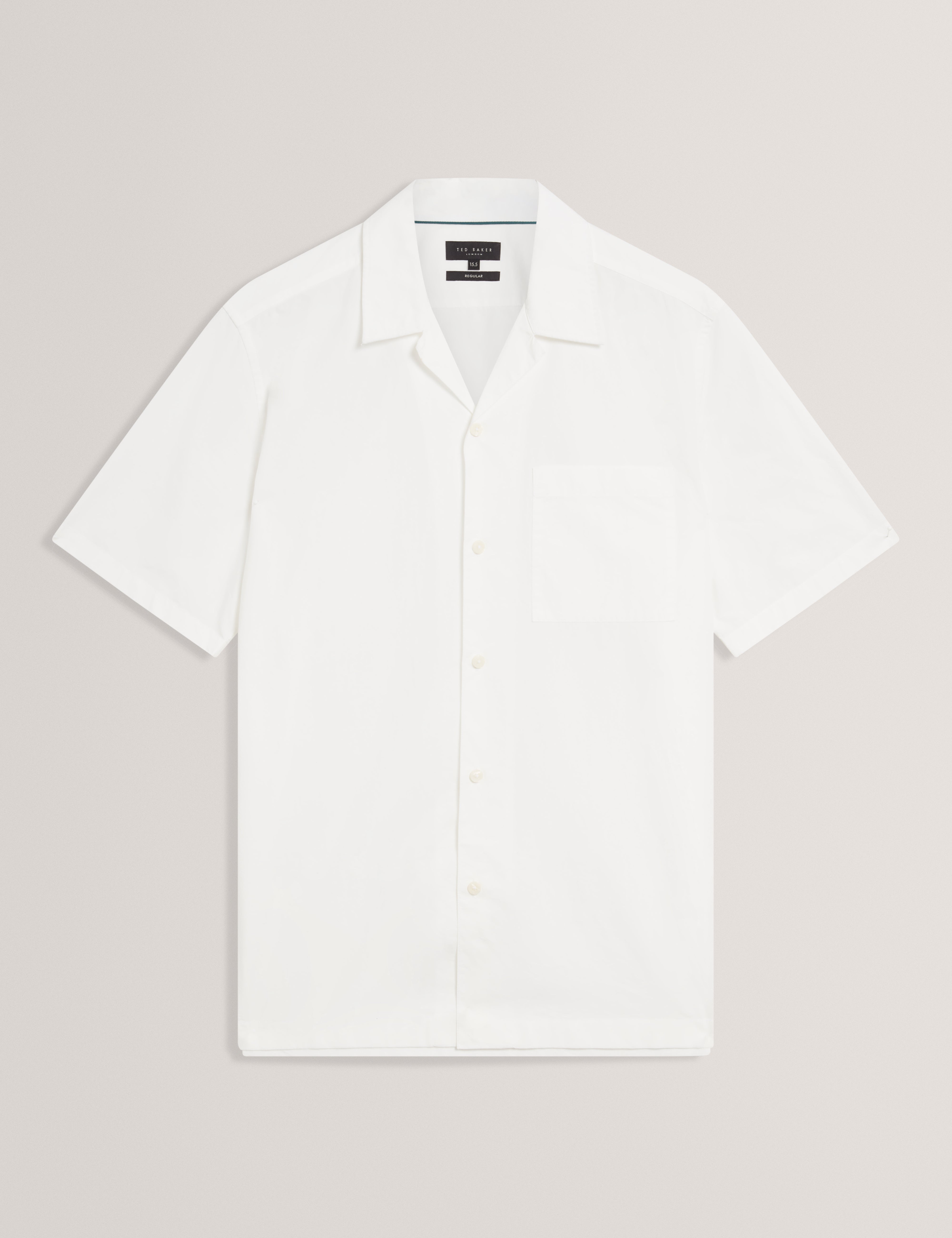 Radclyf Ss Poplin Shirt White
