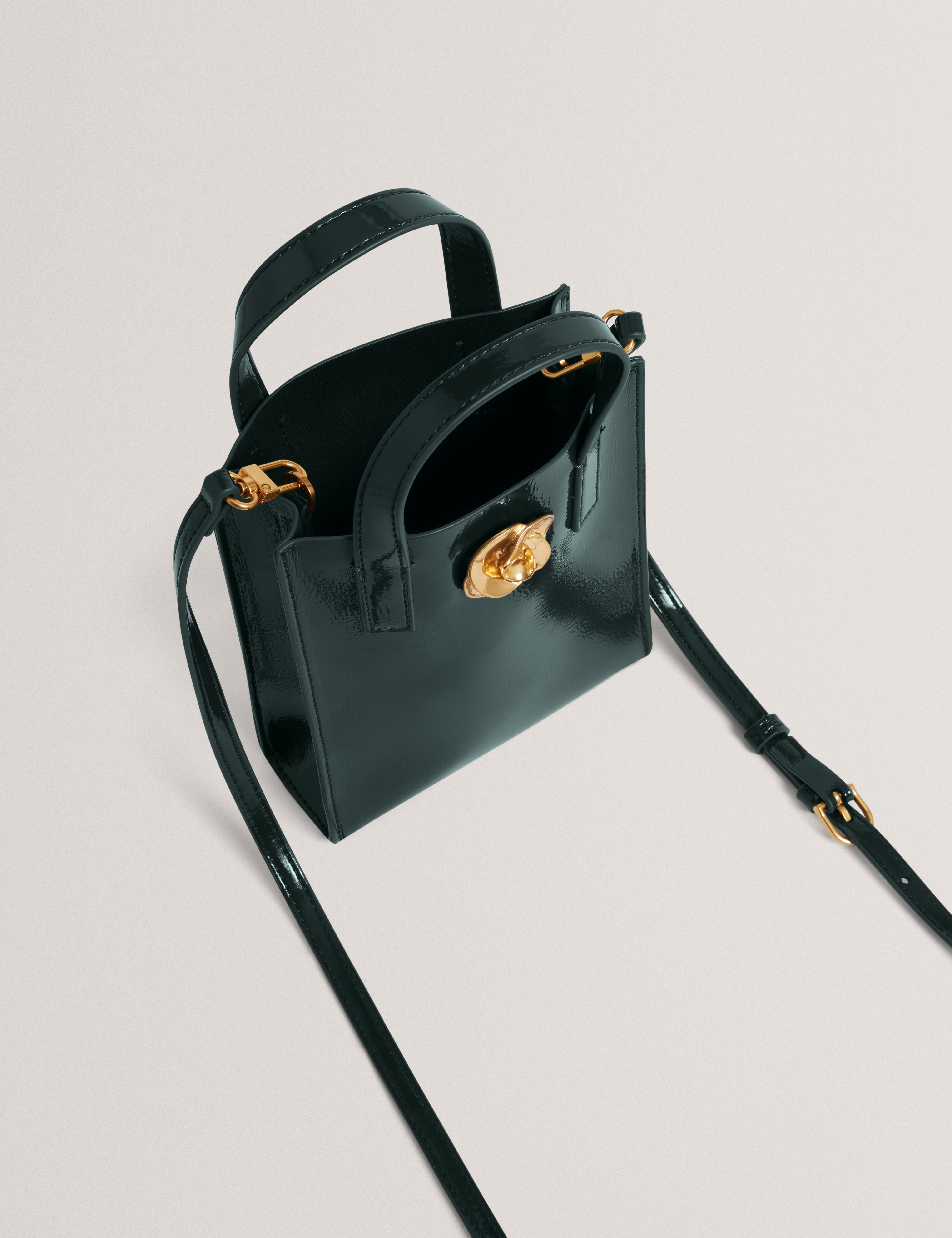 روزيم حقيبة صغيرة باللون الأخضر الداكن