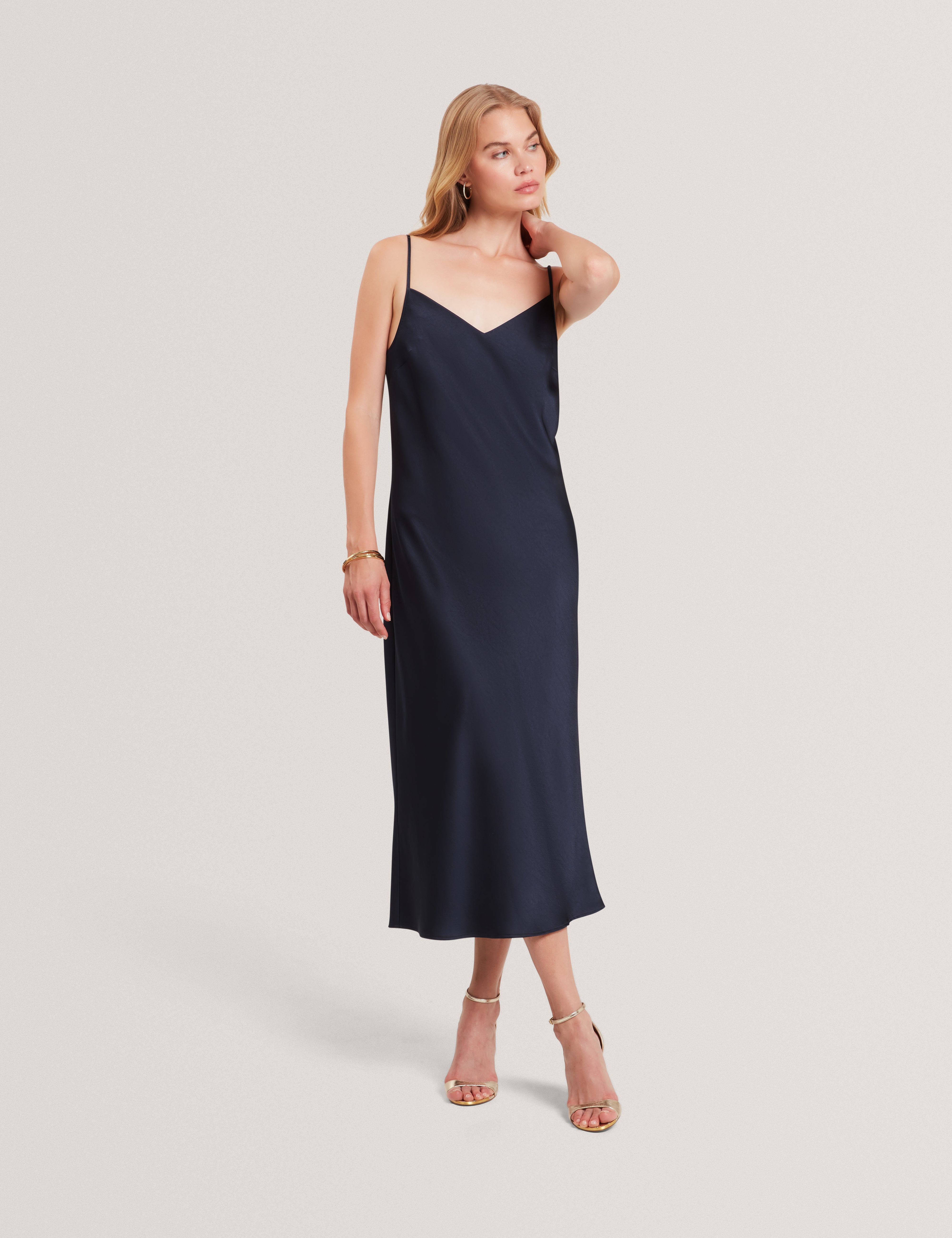 Machar 2 In 1 Knitted Top With Slip Dress Navy Machar 2 In 1 Knitted Top With Slip Dress Navy