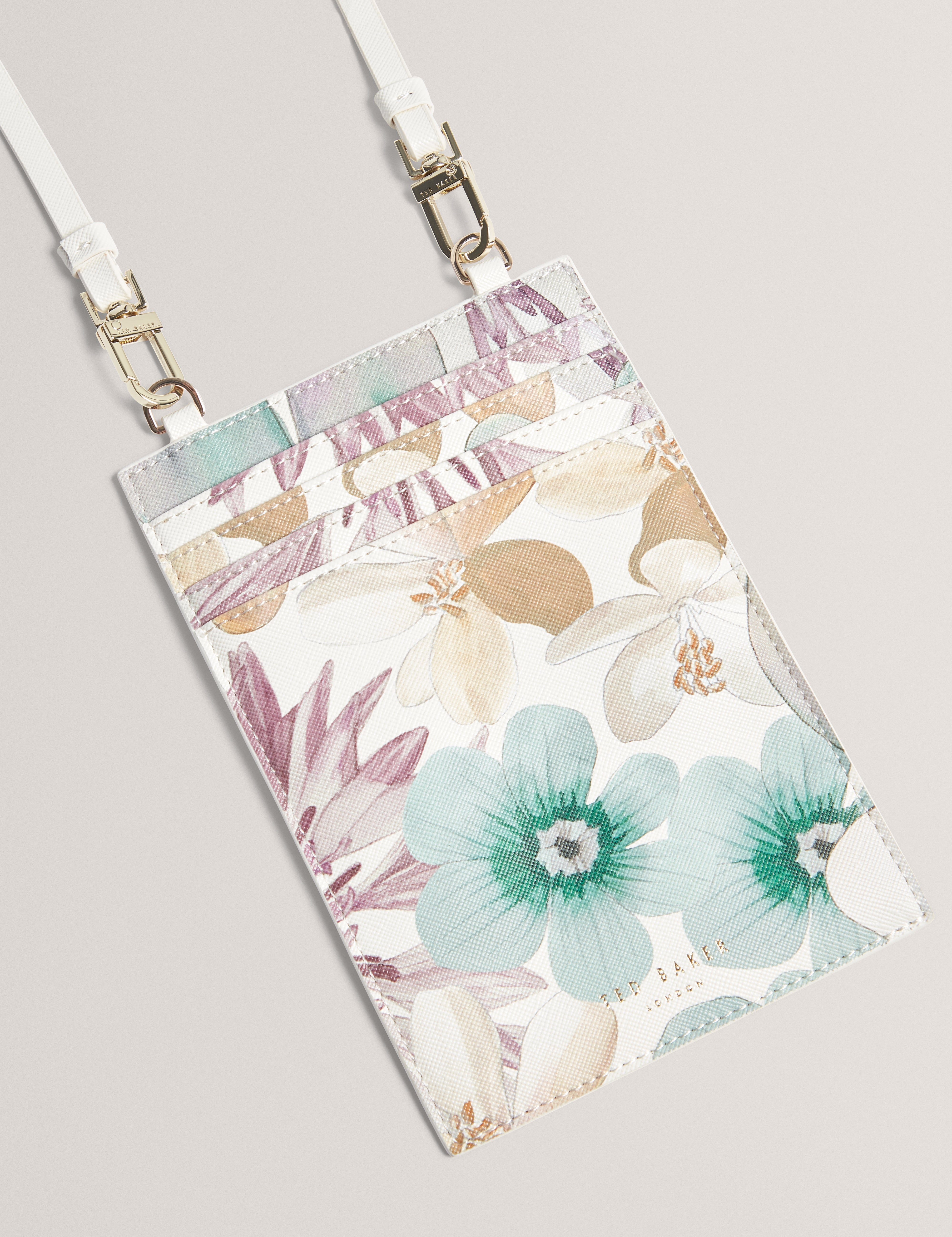 هاليسا باوتش هاتف مطبّع باللون الأبيض