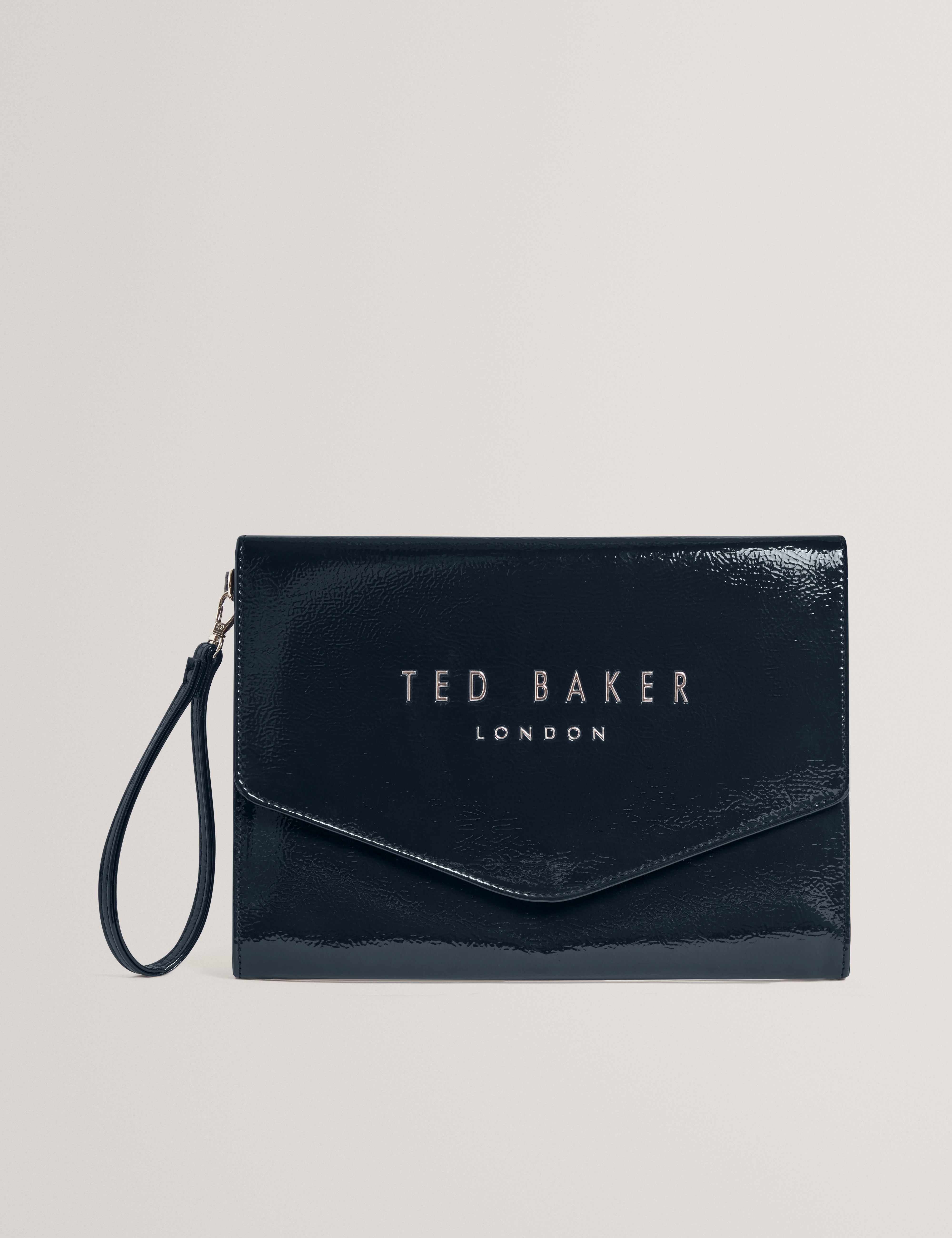 حقيبة Caelyn Crinkle Icon Pouch باللون البحري (Navy)
