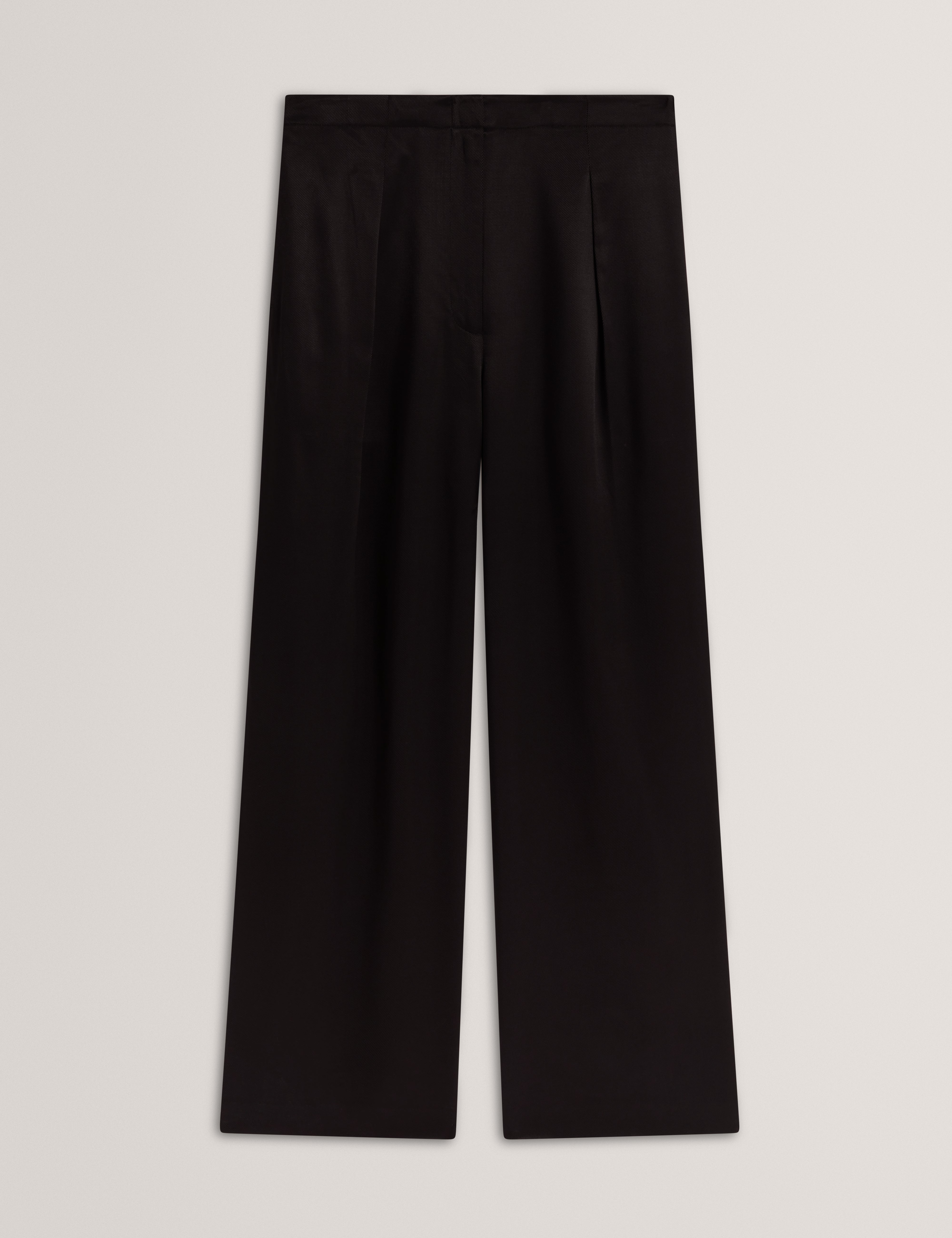 Herria Straight Leg Elastic Back Trouser Black