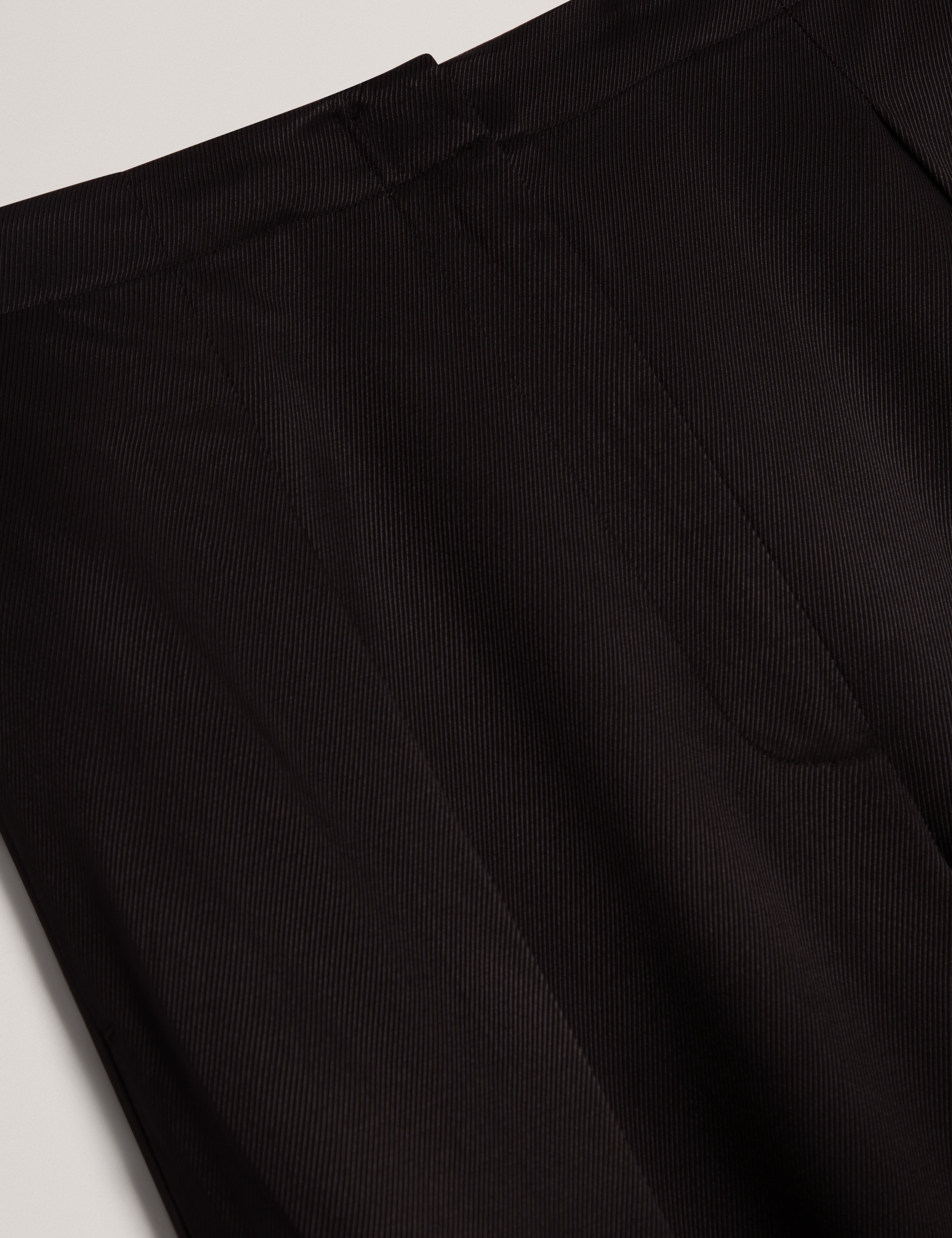 Herria Straight Leg Elastic Back Trouser Black