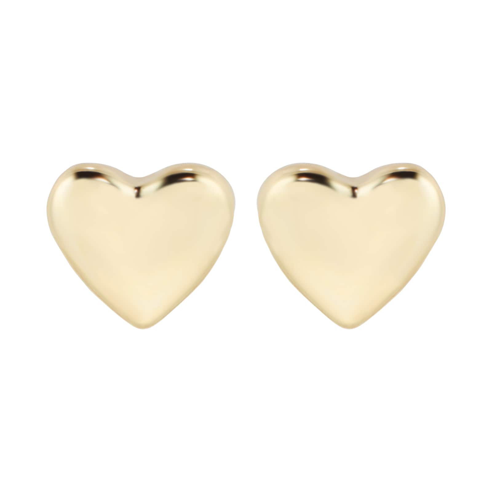 Harly Tiny Heart Stud Earring Gold