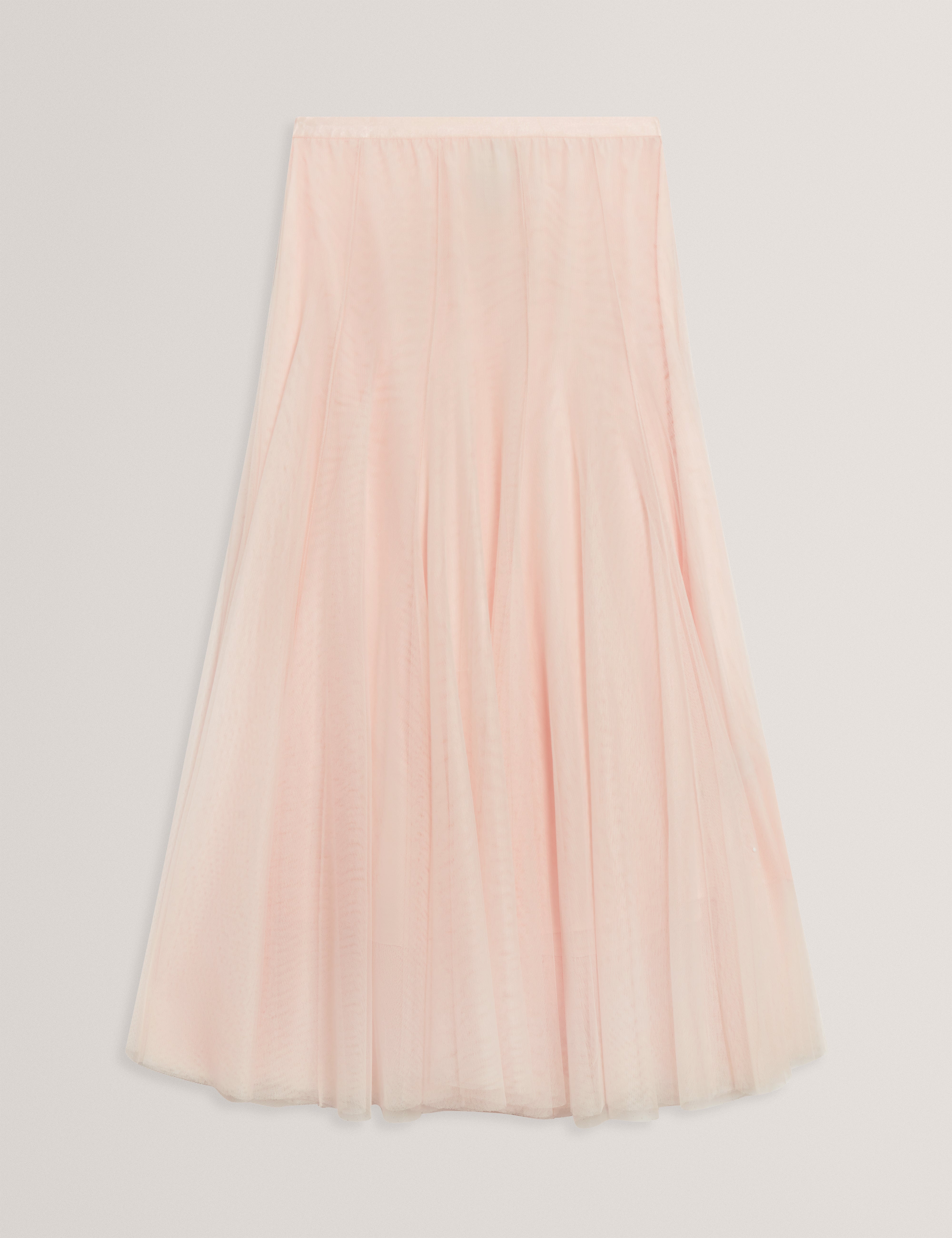 Akarii Midi Length Skirt With Insert Pl-Pink