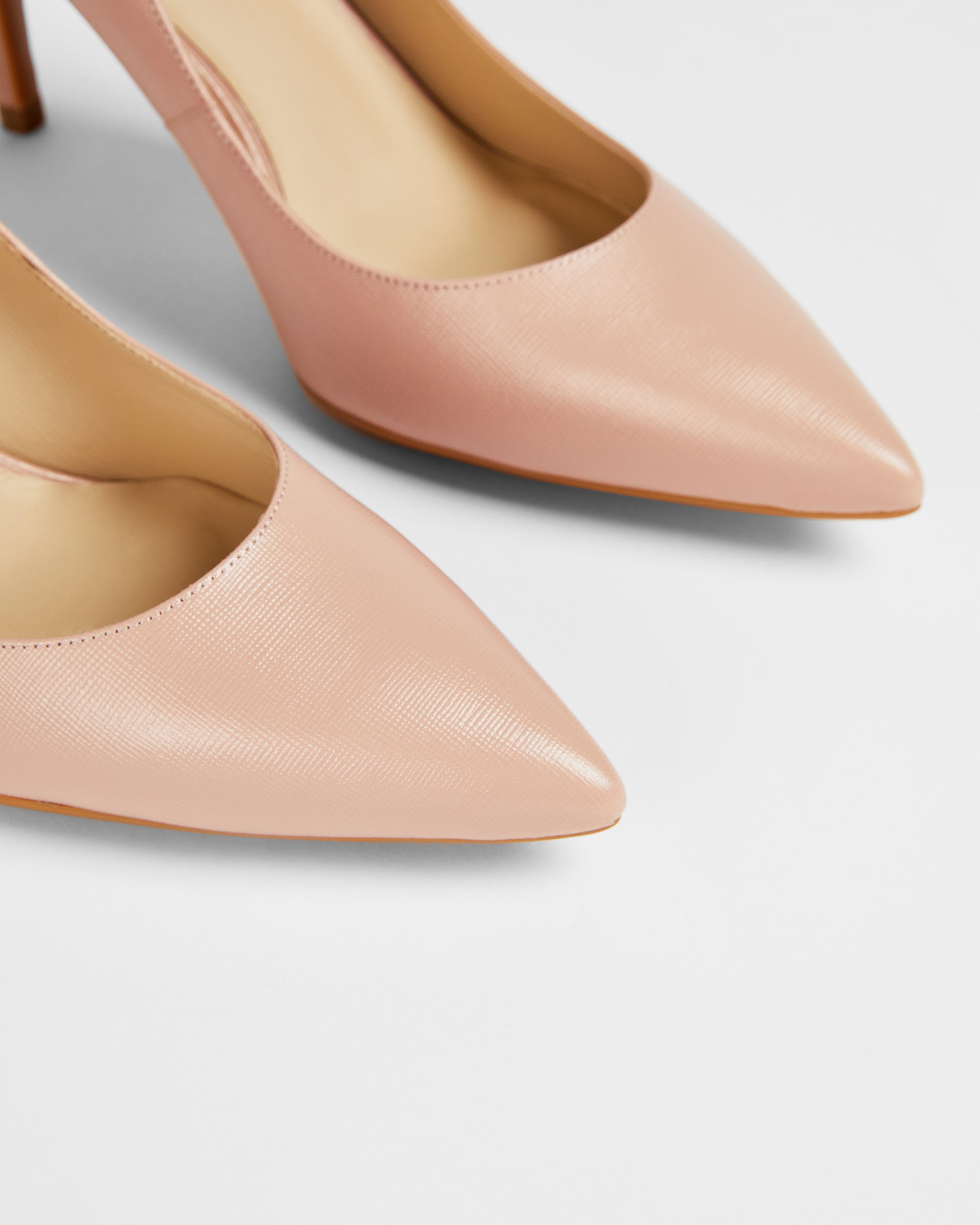 Alysse Er 85Mm Court Shoes Dusky-Pink