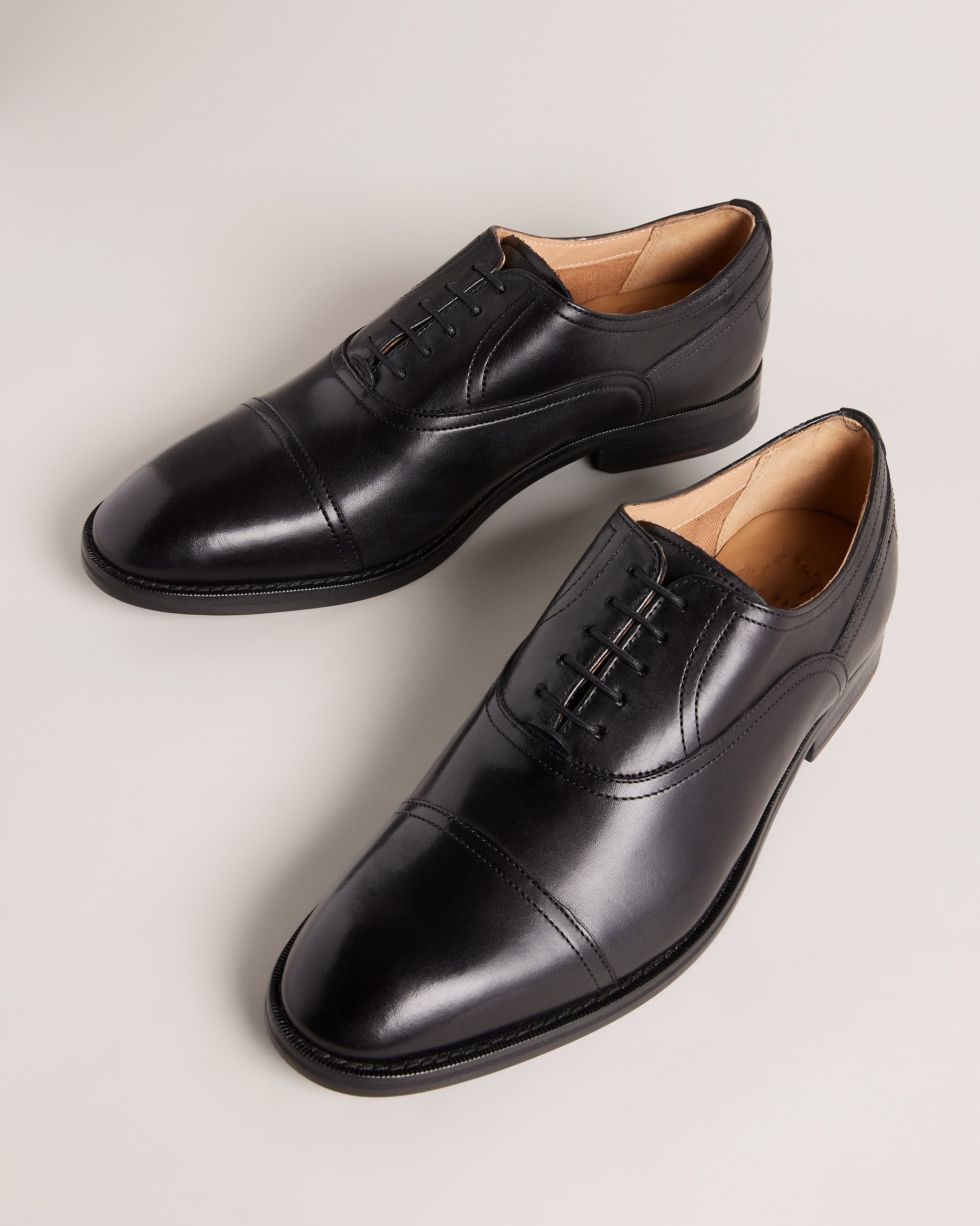 Carlen Formal Leather Oxford Shoes Black