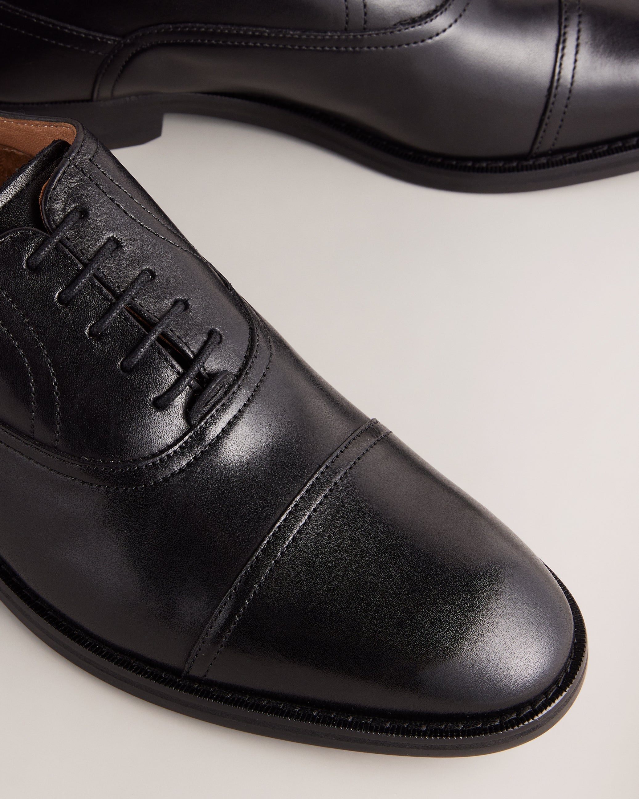 Carlen Formal Leather Oxford Shoes Black