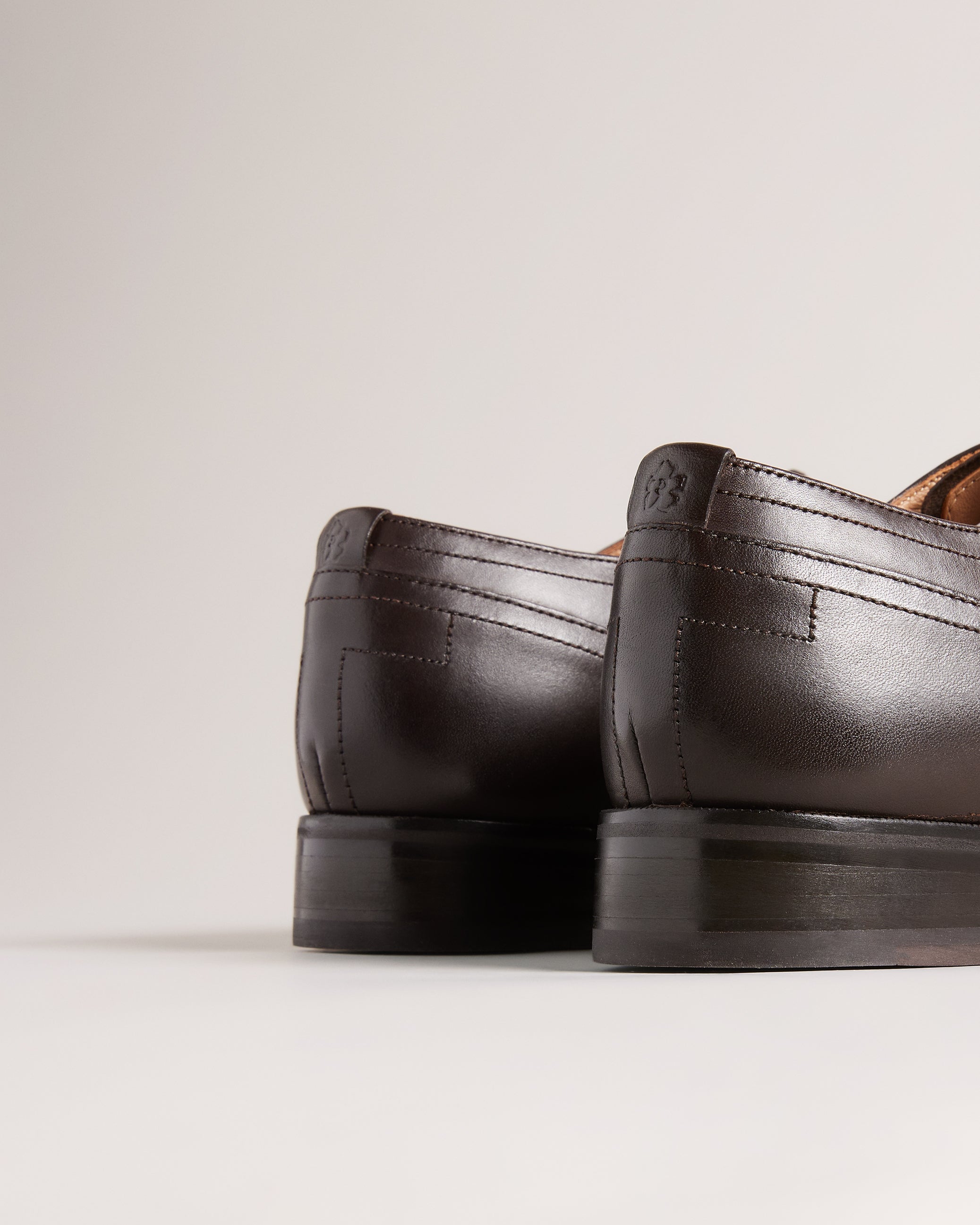 Carlen Formal Leather Oxford Shoes Brown