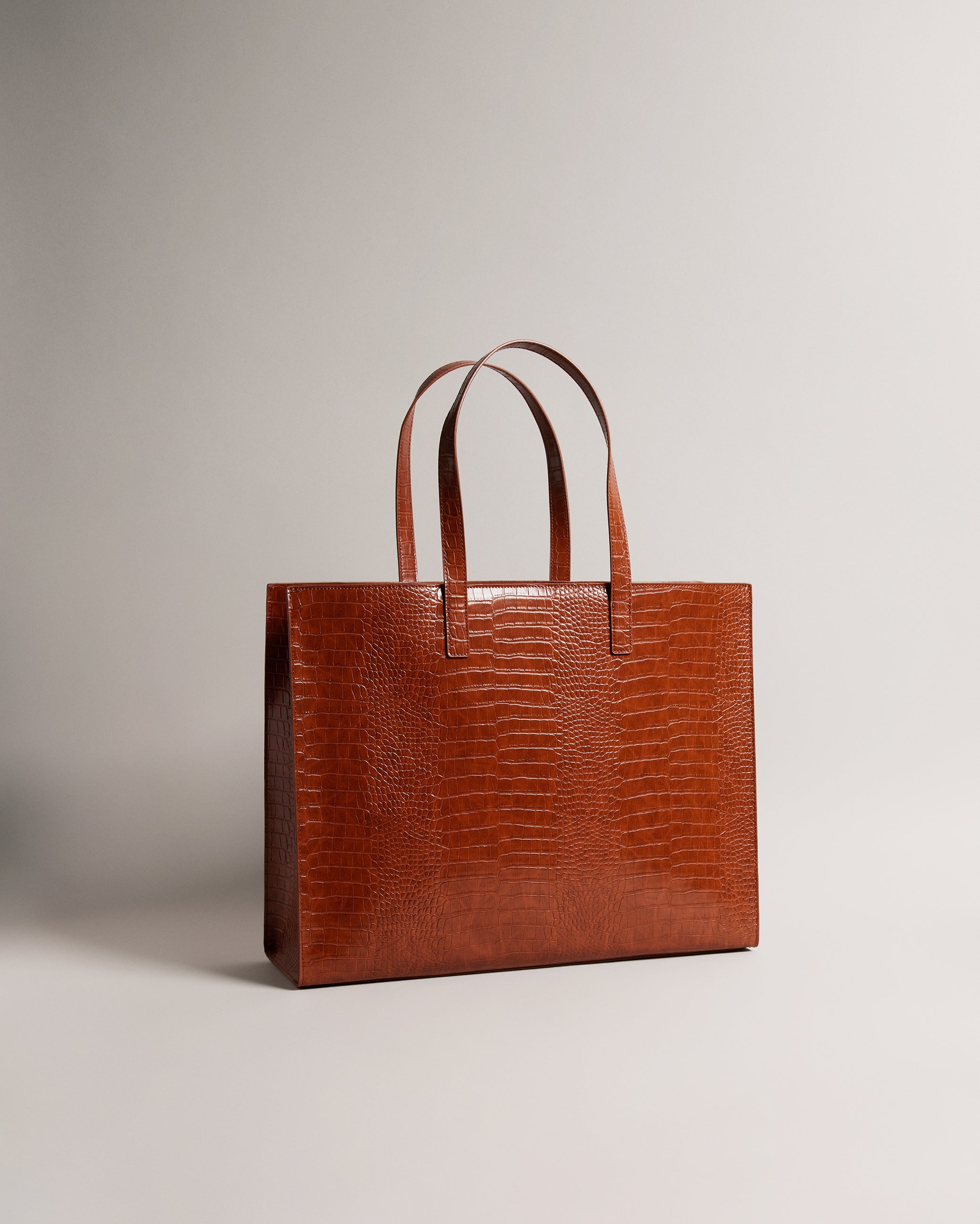 Allicon Imitation Croc Ew Icon Bag Dk-Tan