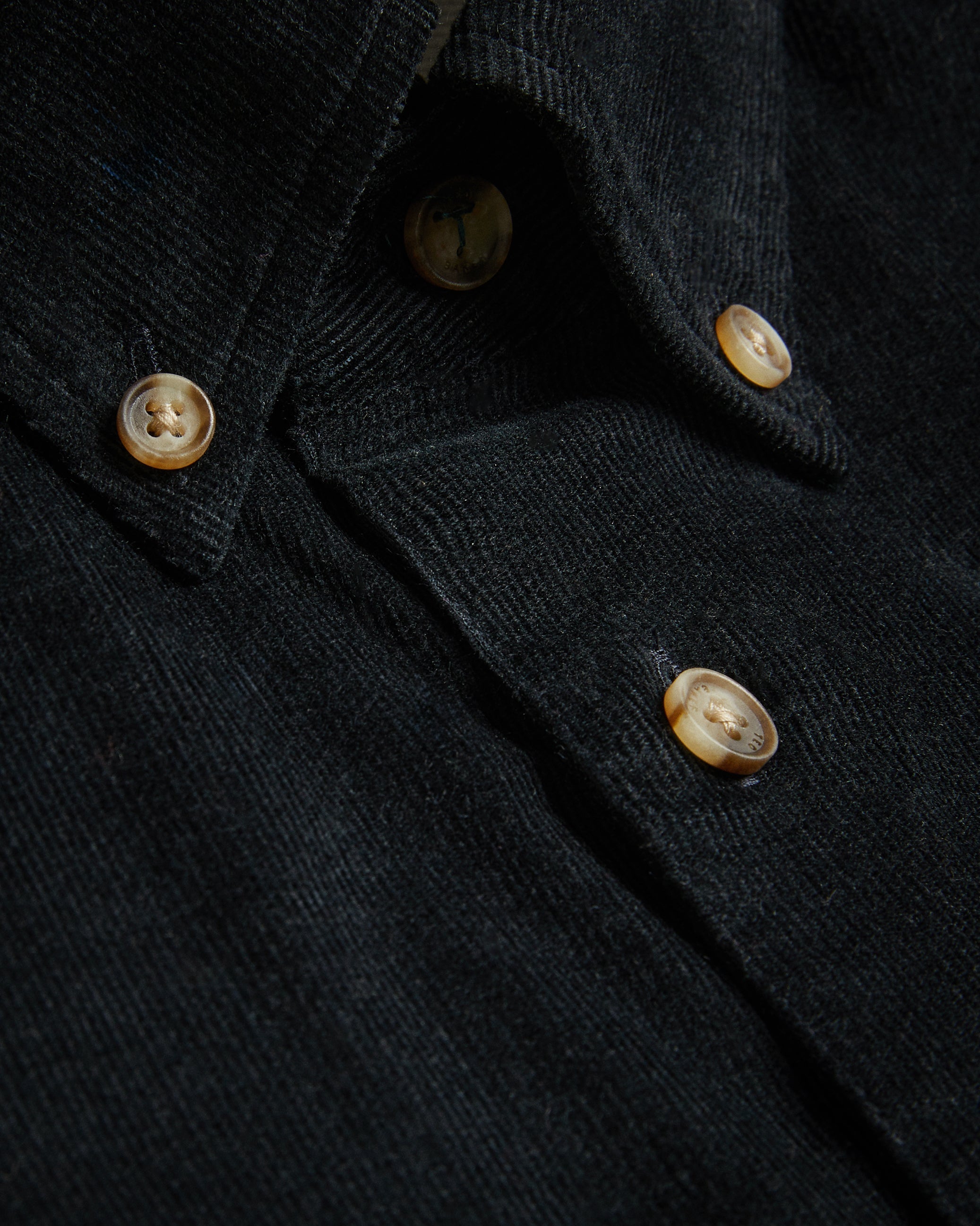 Lecco Ls Cord Shirt Dk-Navy