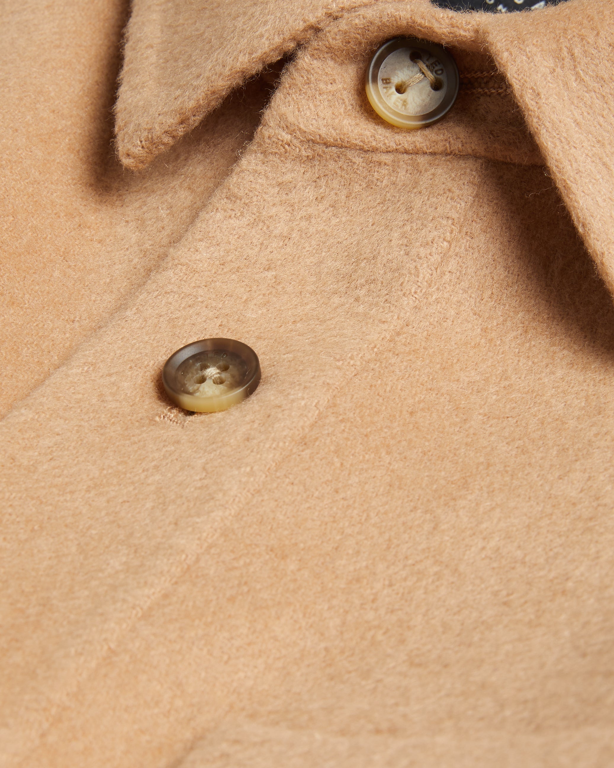 Dalch Ls Splittable Wool Shirt Tan