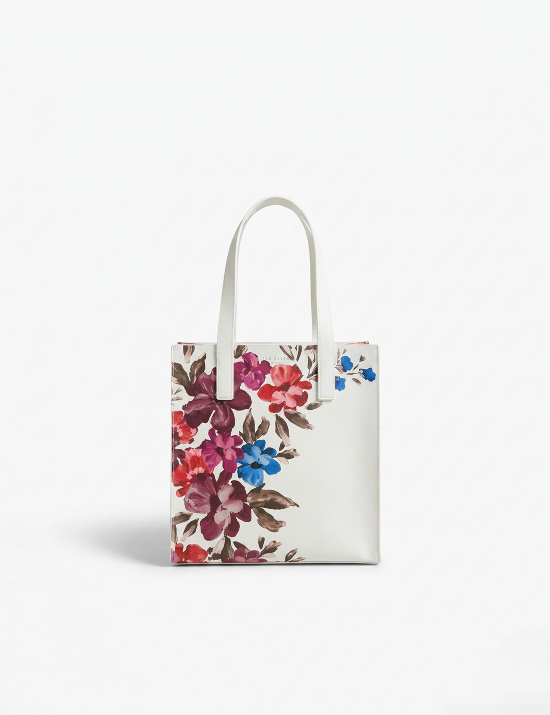 Floracon Printed Small Icon Bag Ivory