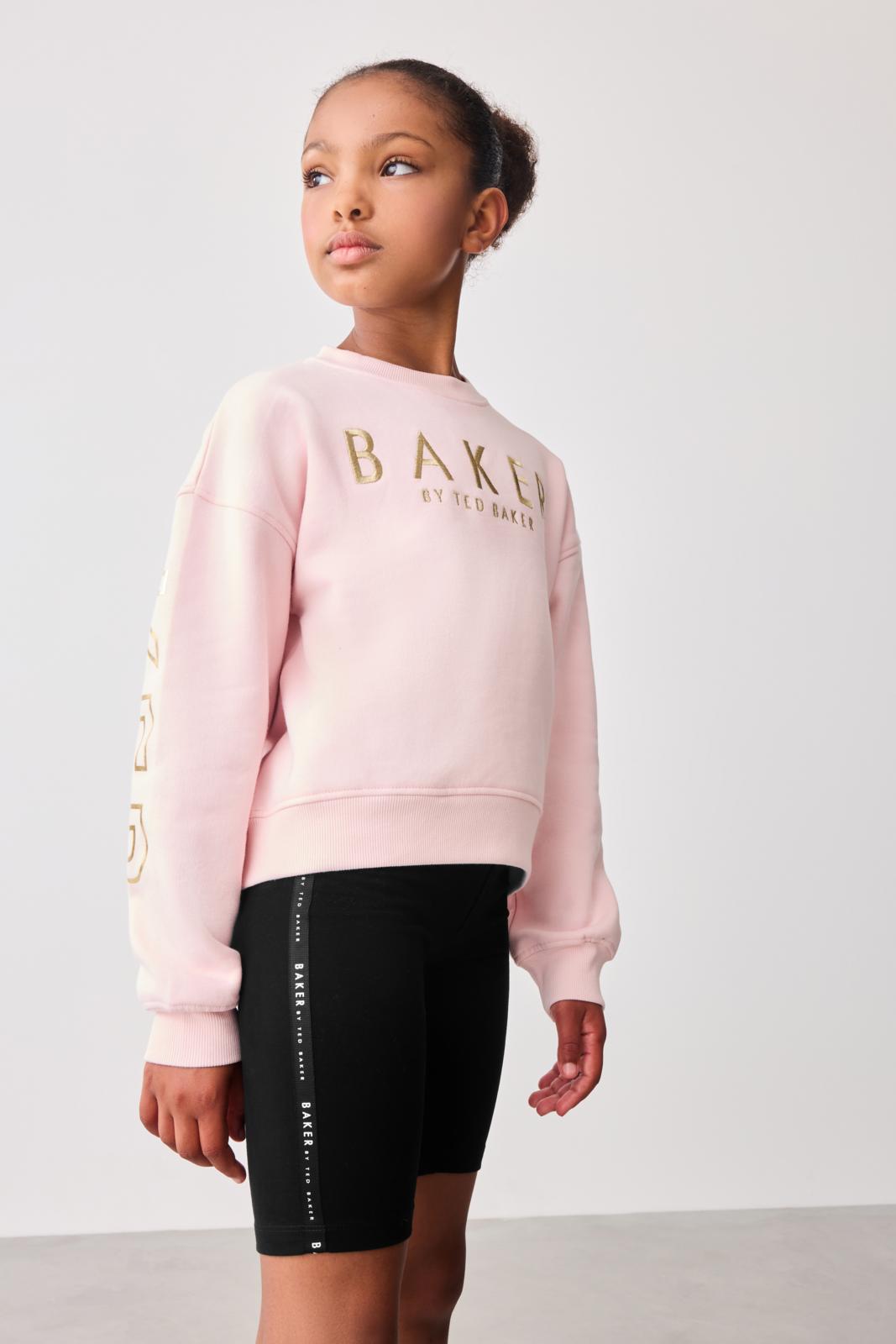 Branded Back 100% Cotton Sweater And Pink