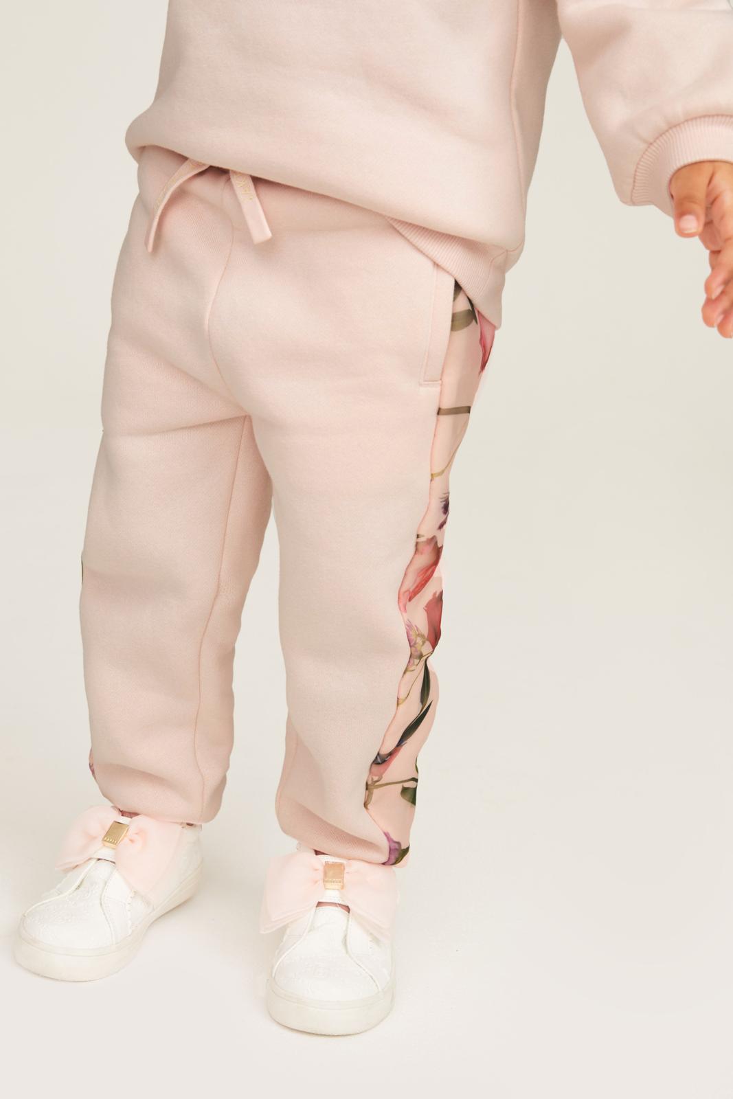Frill Sweater And Joggers Set Pink