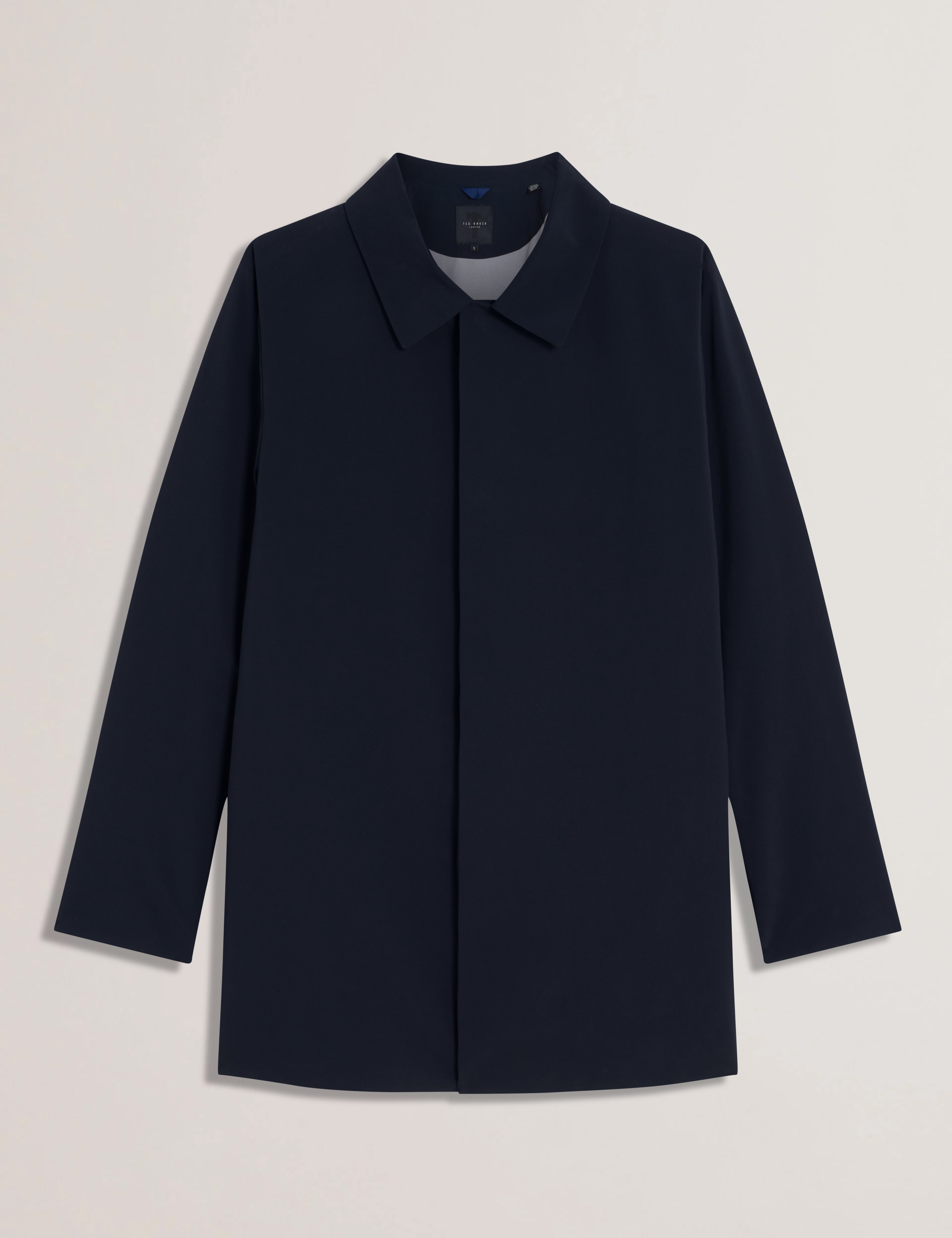 Hummels Smart Nylon Short Mac Coat Navy