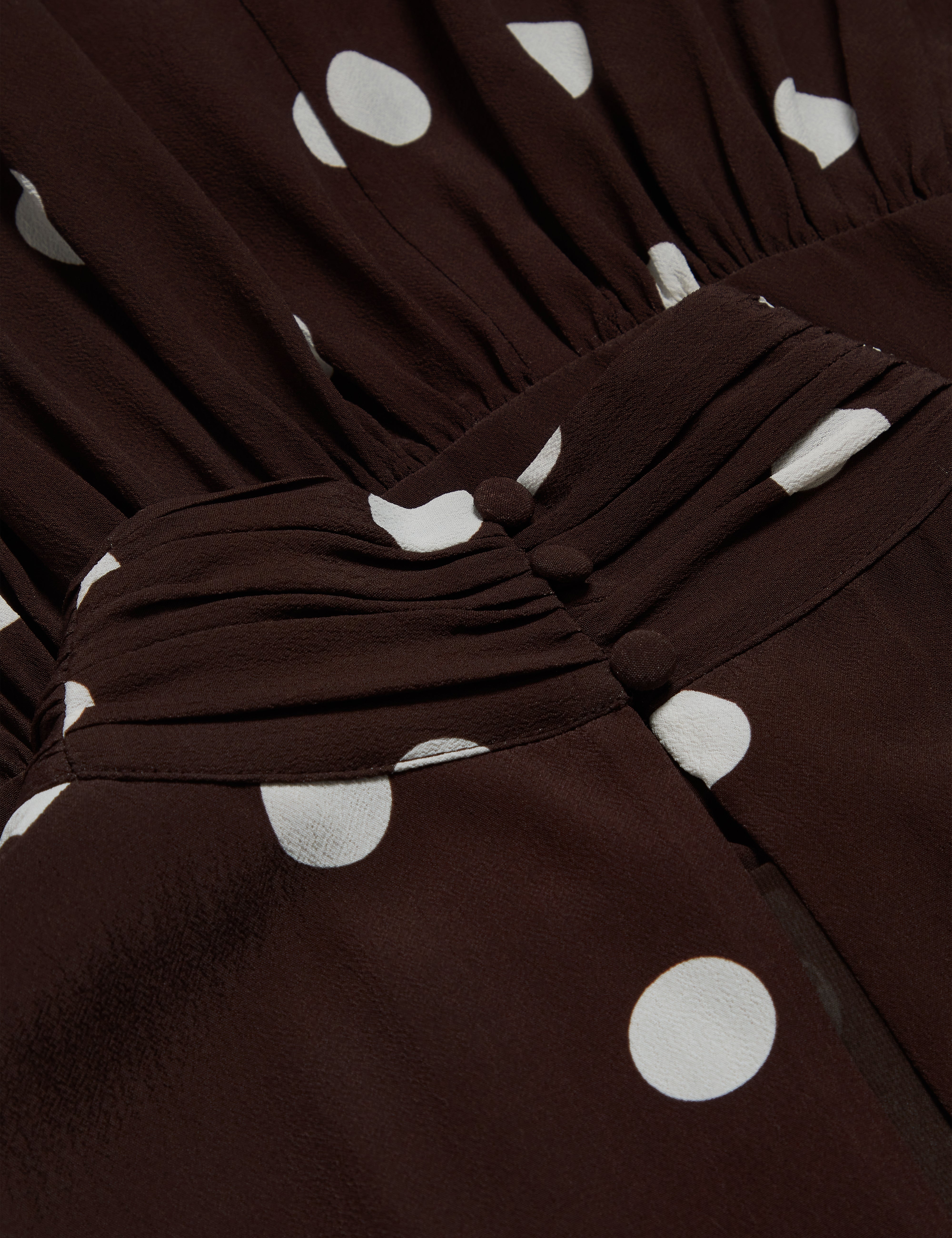 Jutuva Scarf Detail Sleeveless Mini Dress Dk-Brown