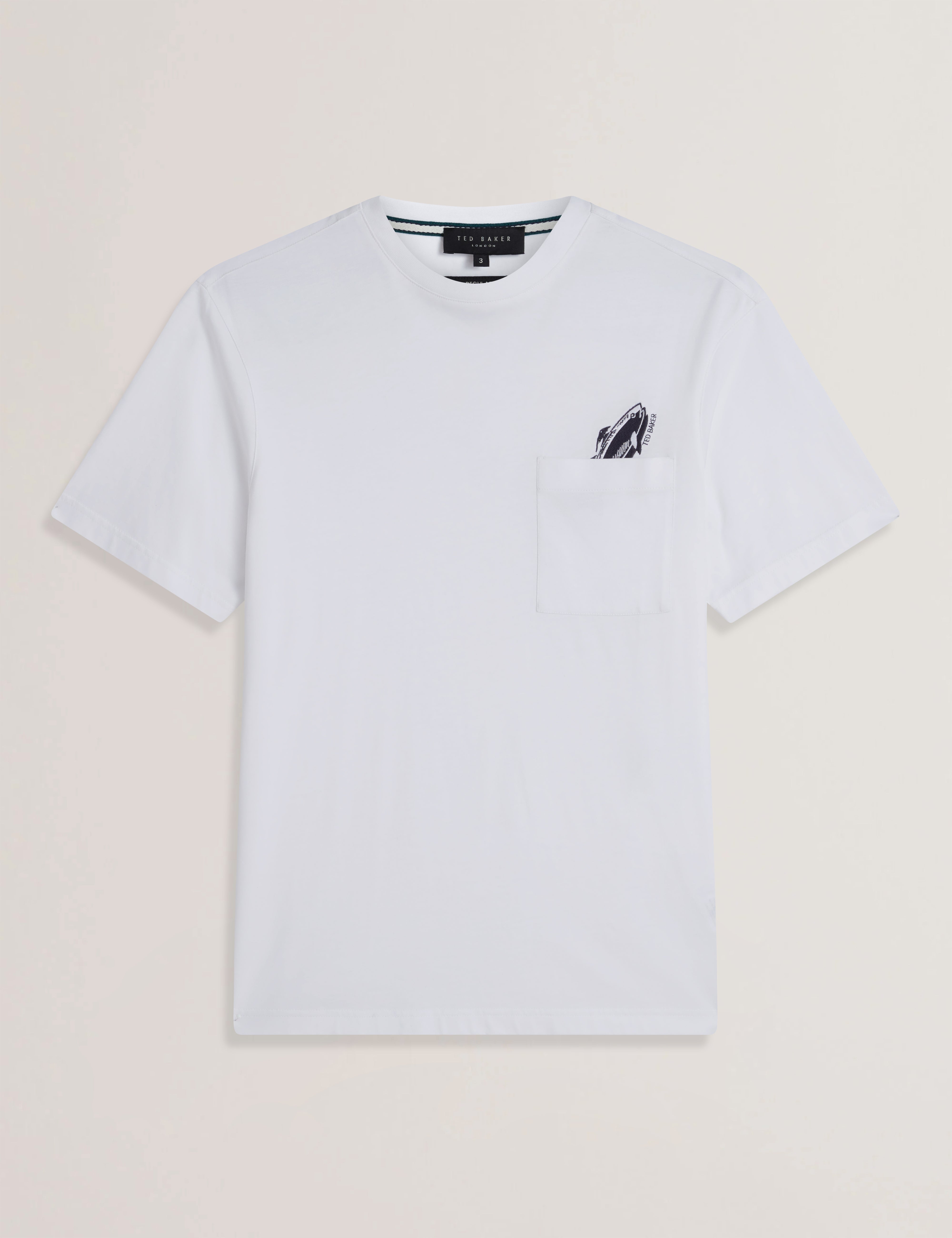 ماتيو تيشيرت أبيض كلاسيكي