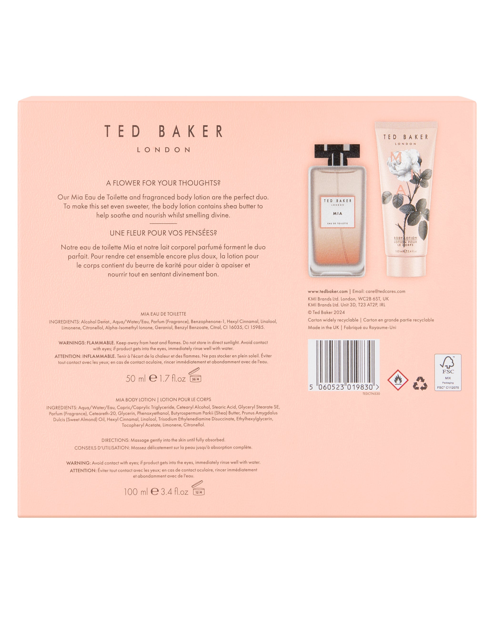 Mia Ted Baker Floret Mia Edt Gift 2024 Non