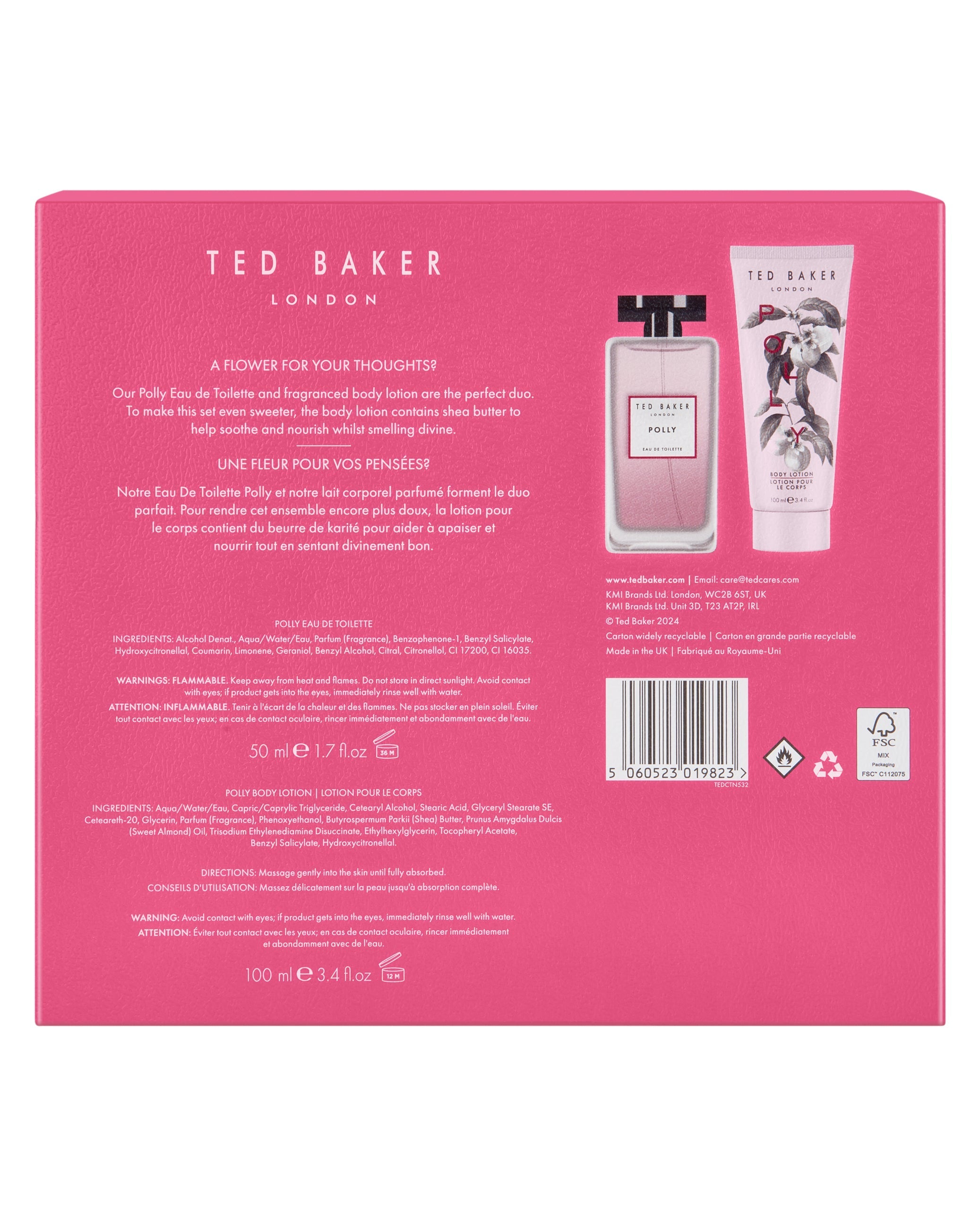 Polly Ted Baker Floret Polly Edt Gift 2024 Non