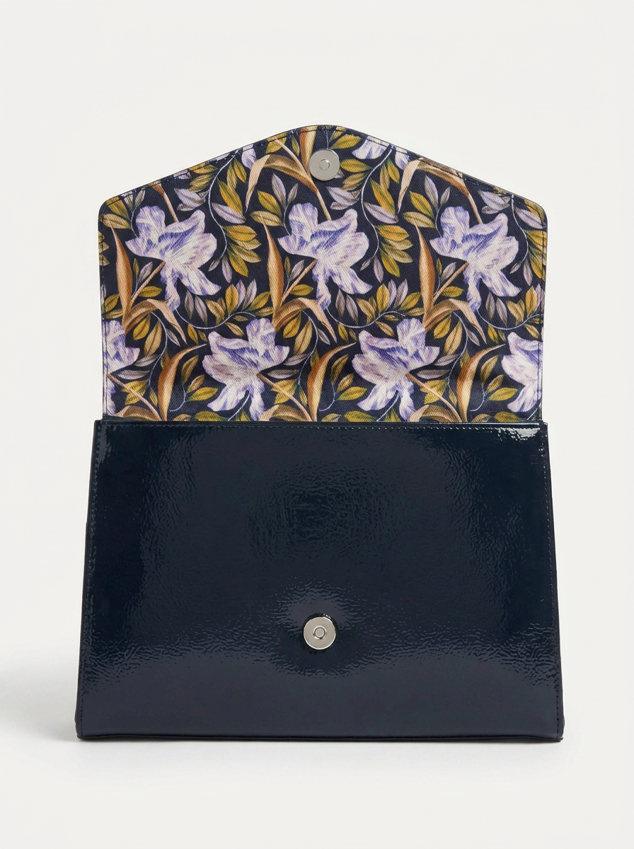 حقيبة Caelyn Crinkle Icon Pouch باللون البحري (Navy)