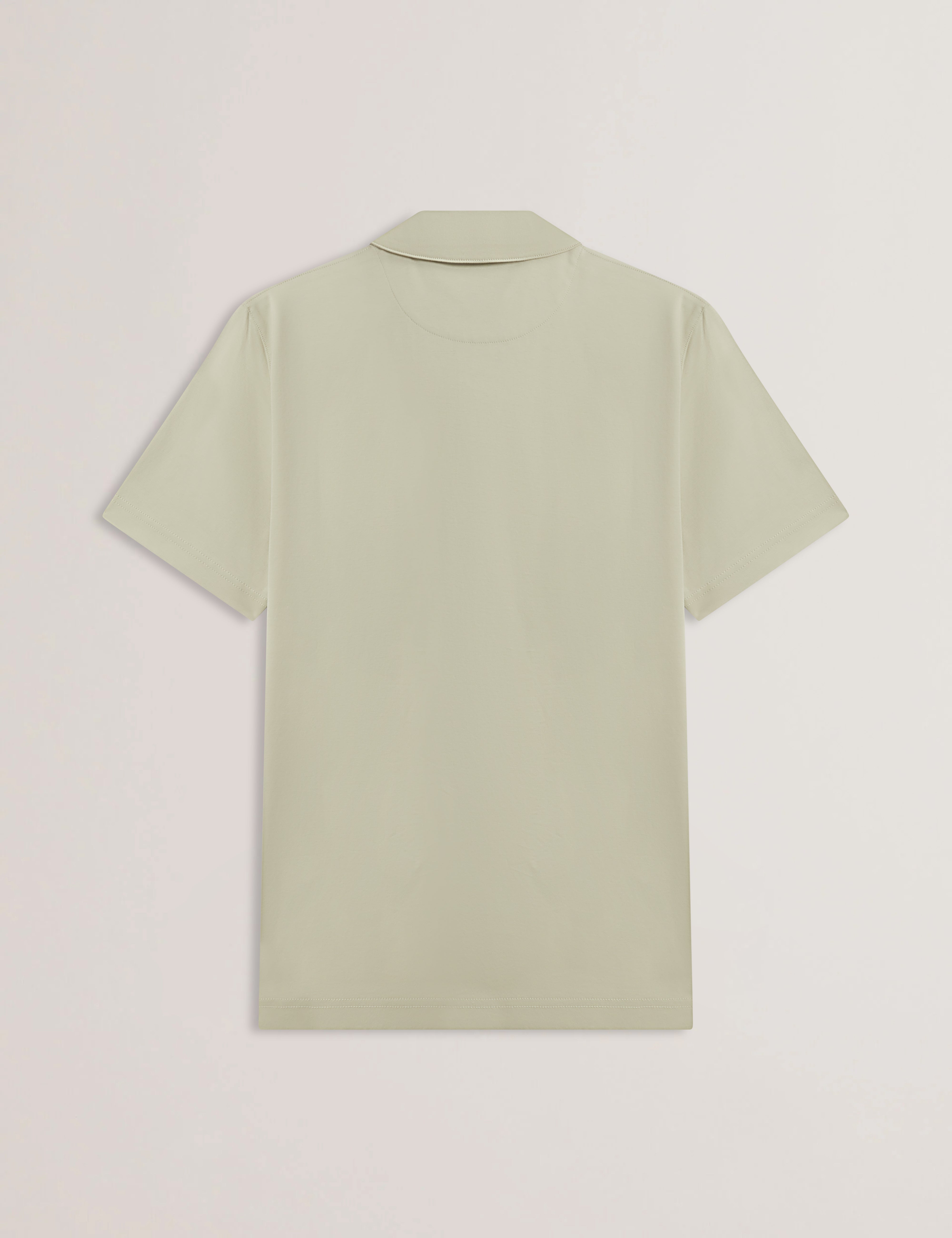 Zeiter Ss Slim Soft Touch Polo Lt-Green