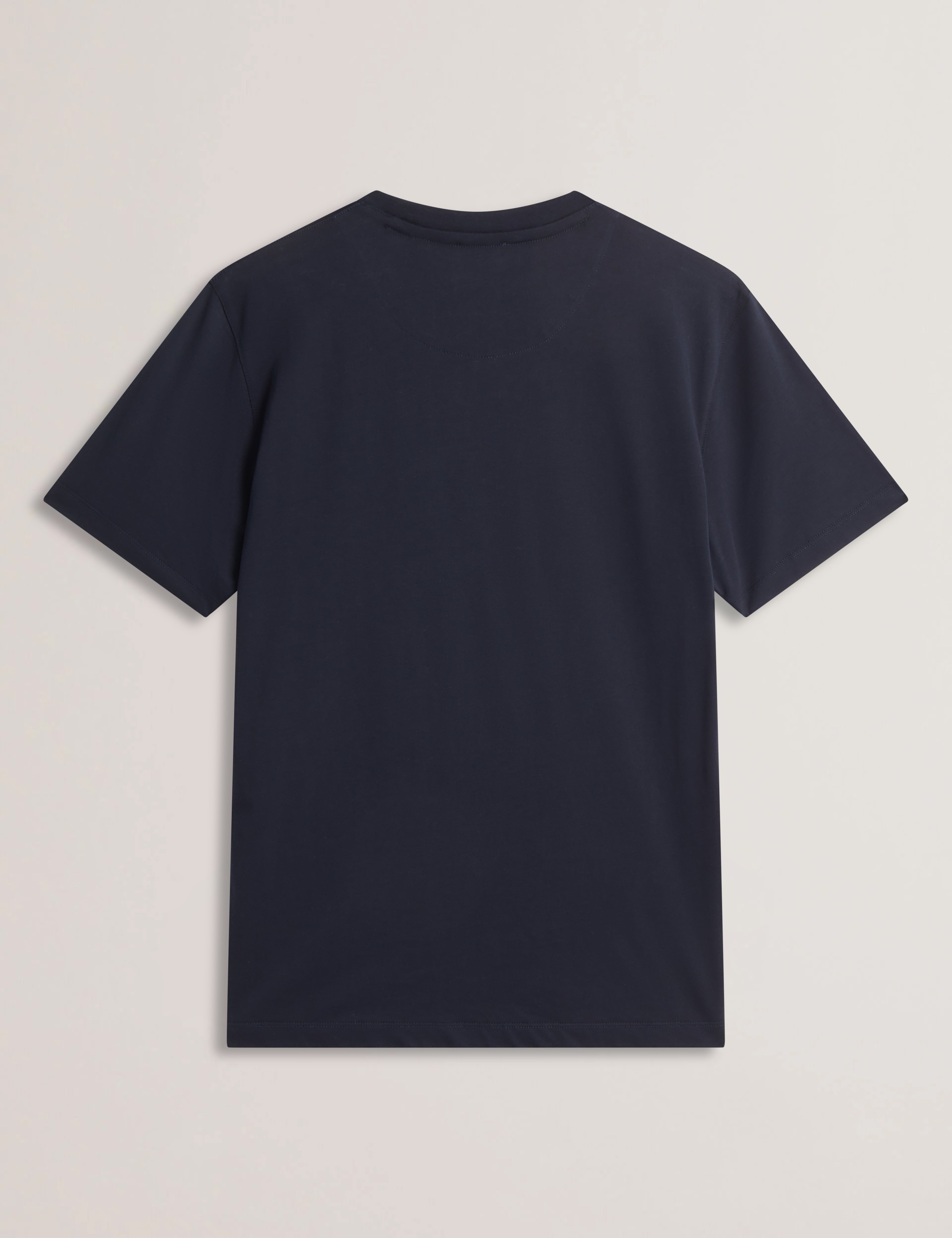 Fether Ss Box Printed T-Shirt Navy