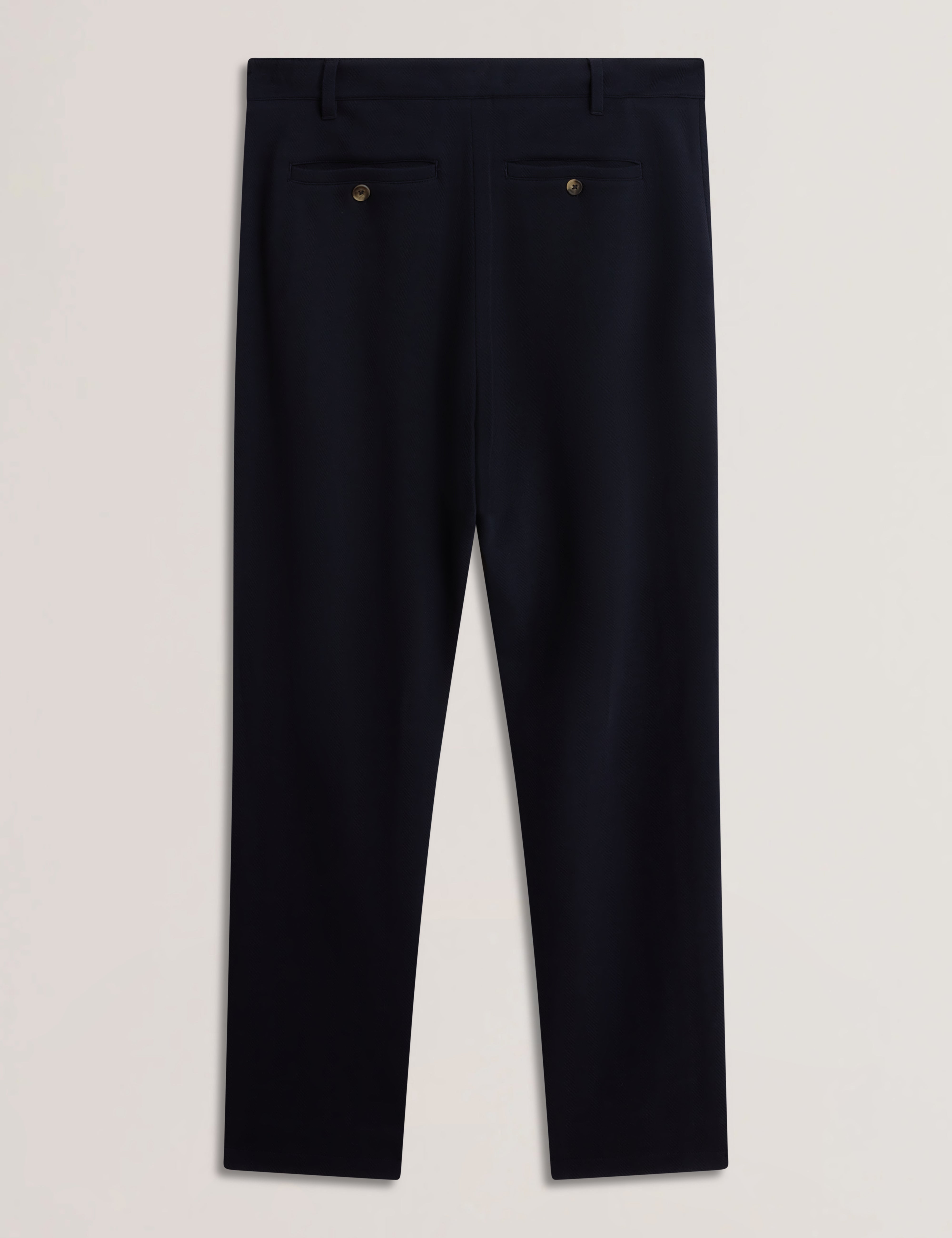 Herrie Regular Herringbone Trouser Navy