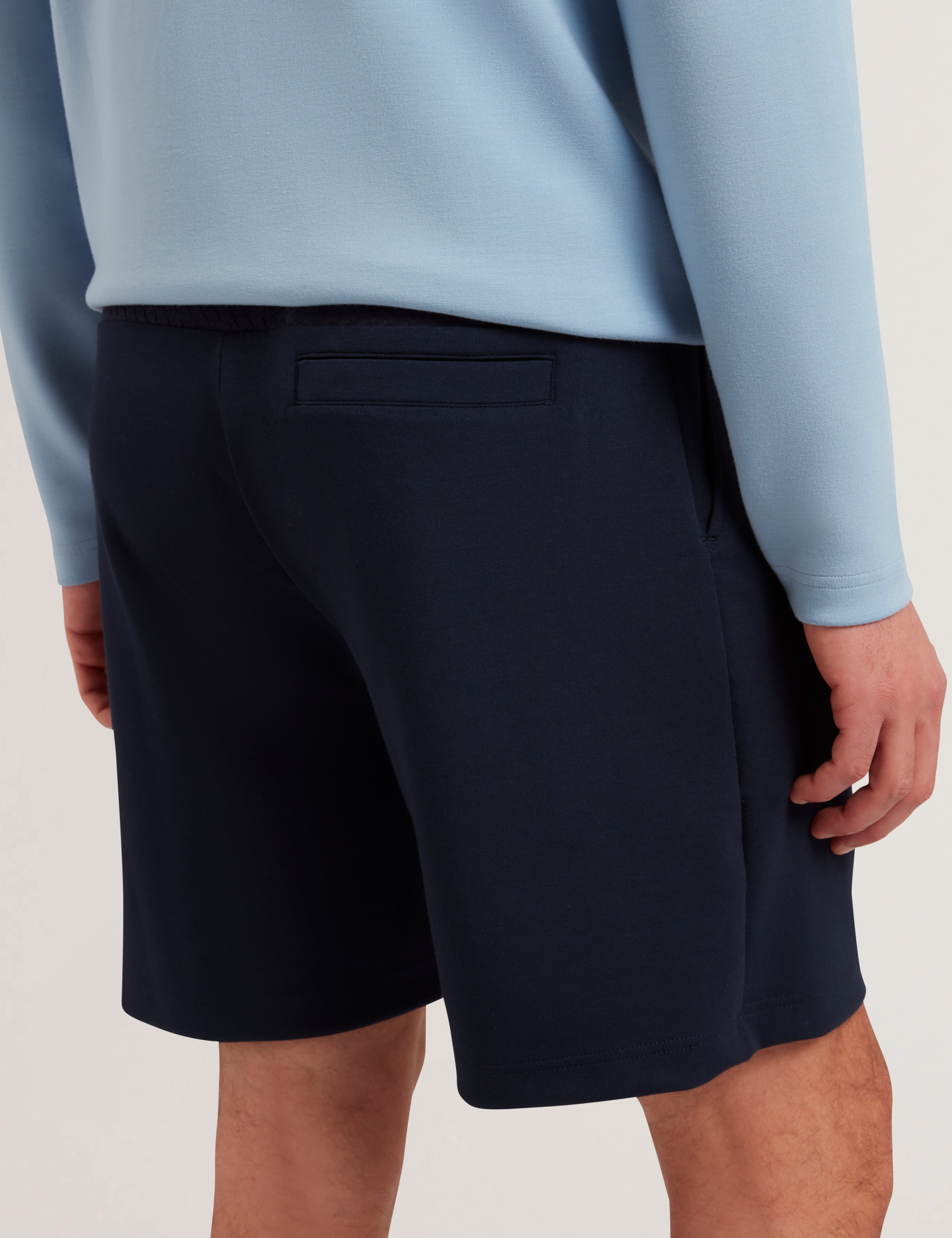 Codiel Regular T-Stitch Panel Shorts Navy