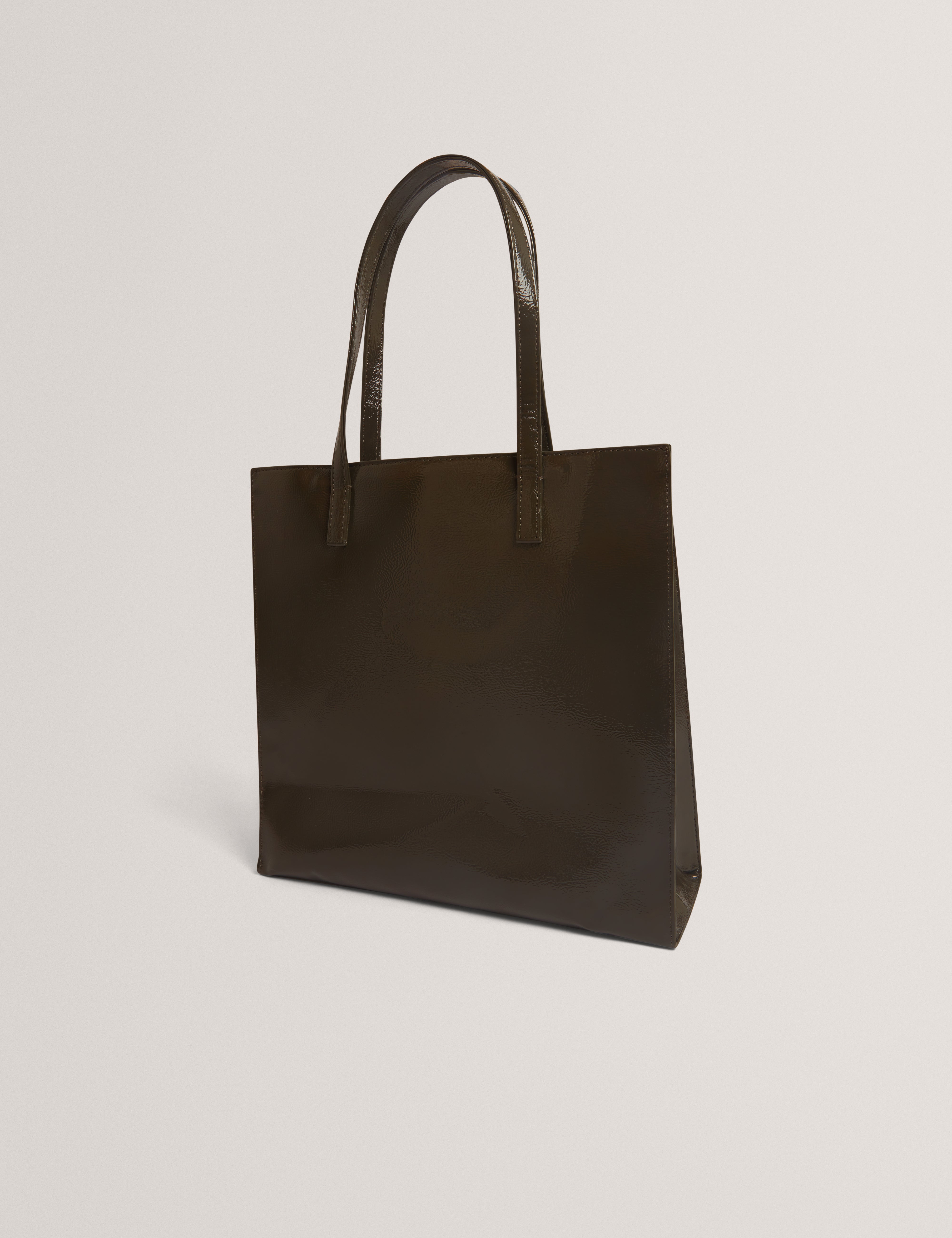Crinkon Crinkle Large Icon Bag Mid-Grey