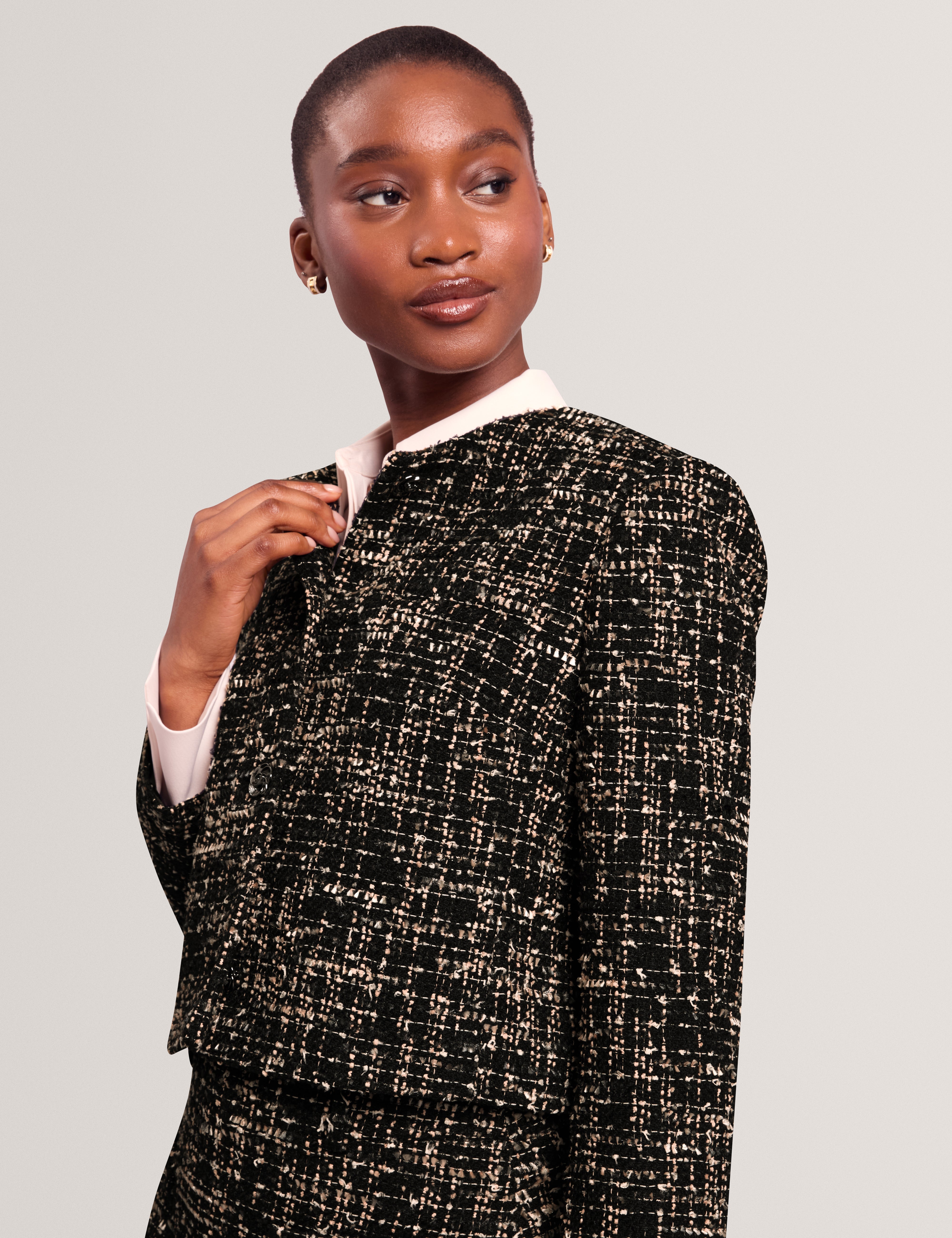 Ummi Boucle Jacket Black