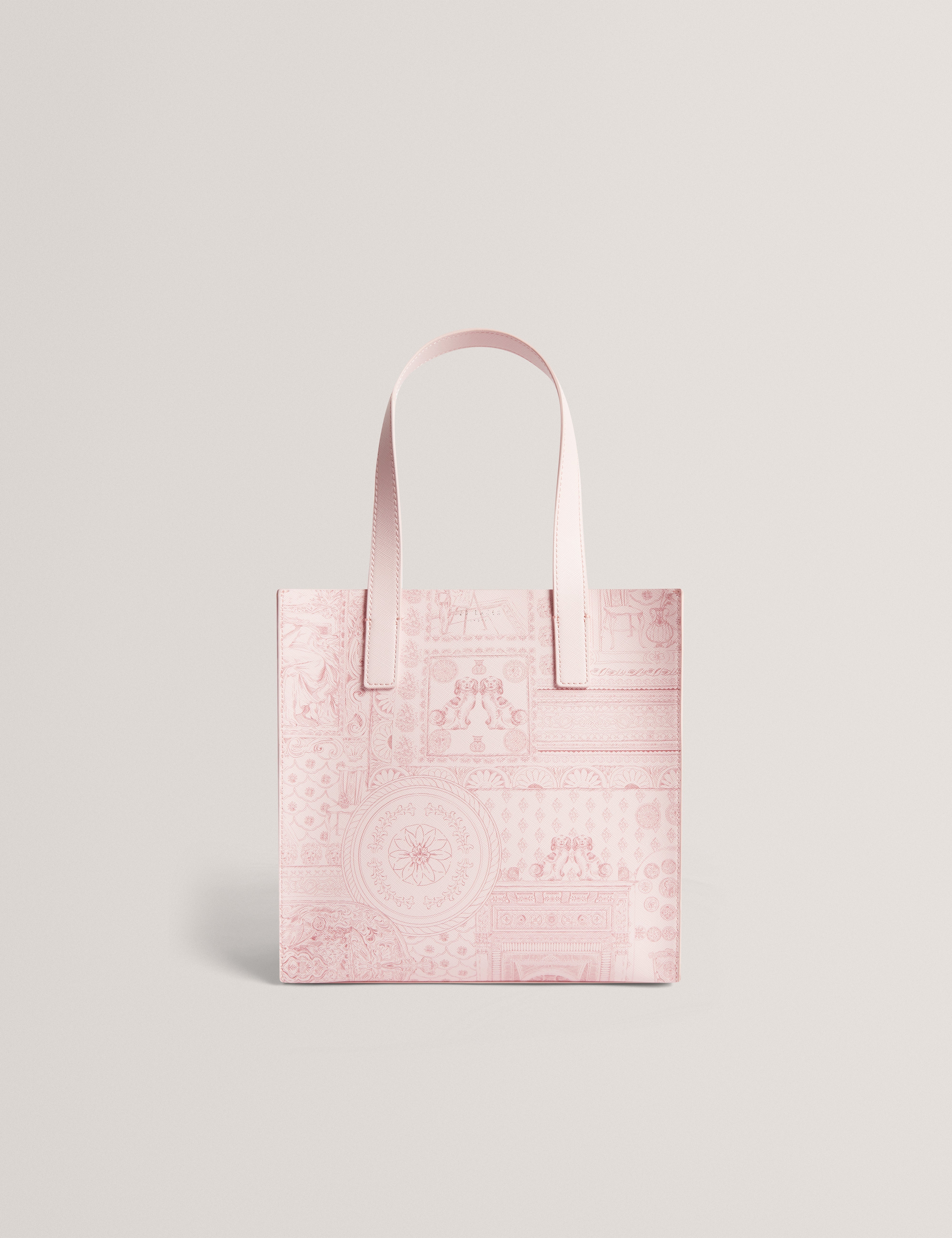 Wickcon Toile Printed Small Icon Bag Pink