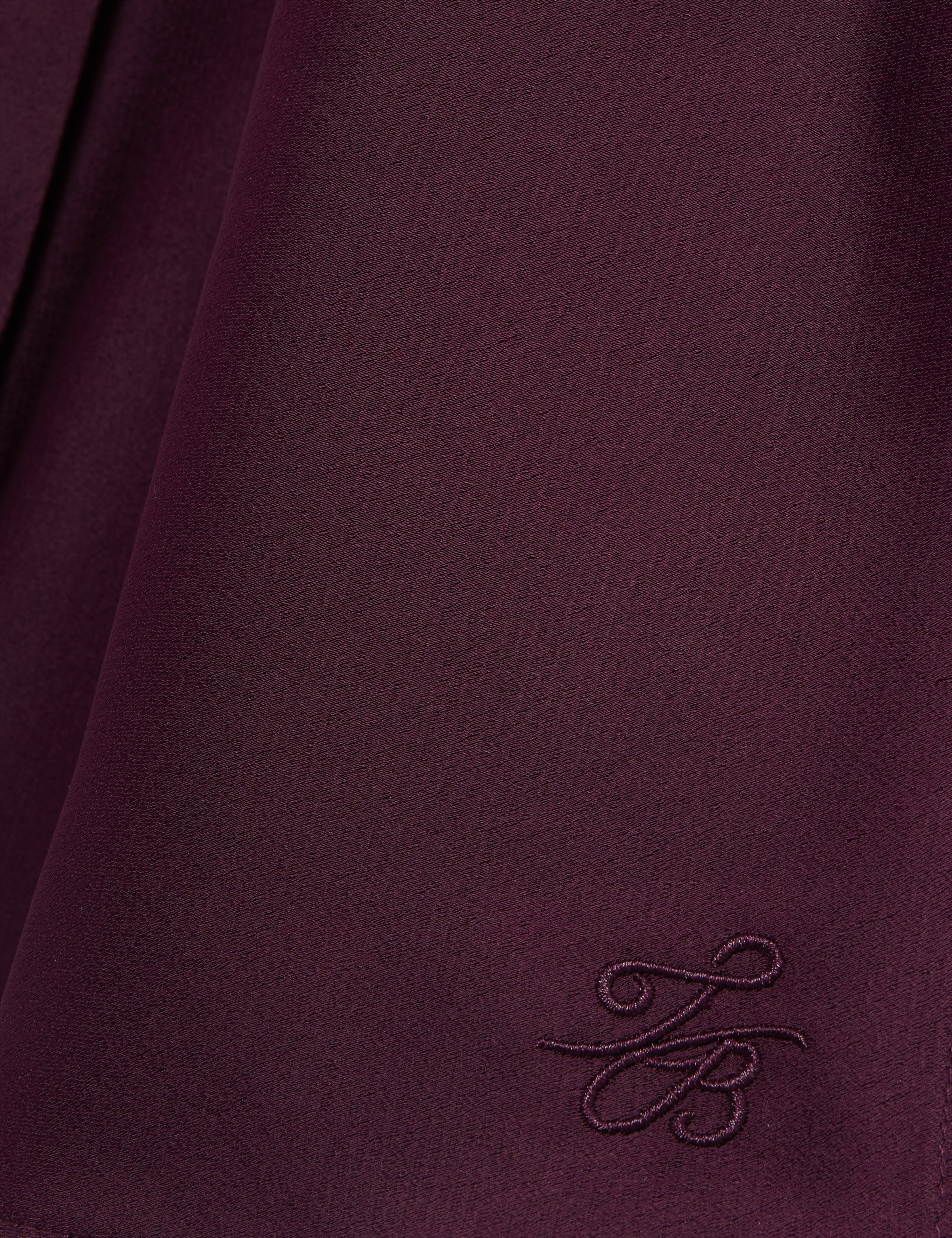 Lazzy Satin Shirt Dp-Purple