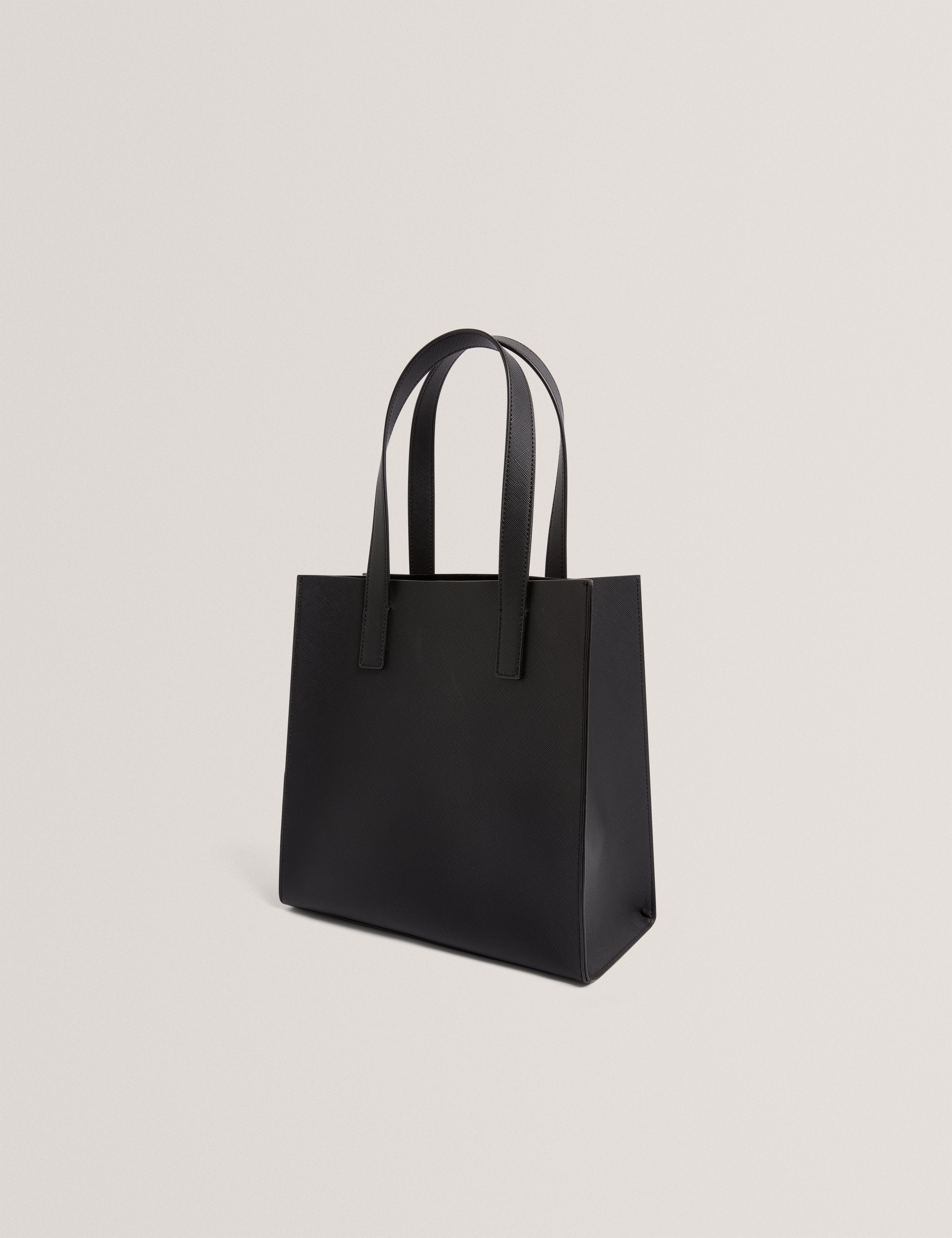 Bocon Bow Detail Small Icon Bag Black