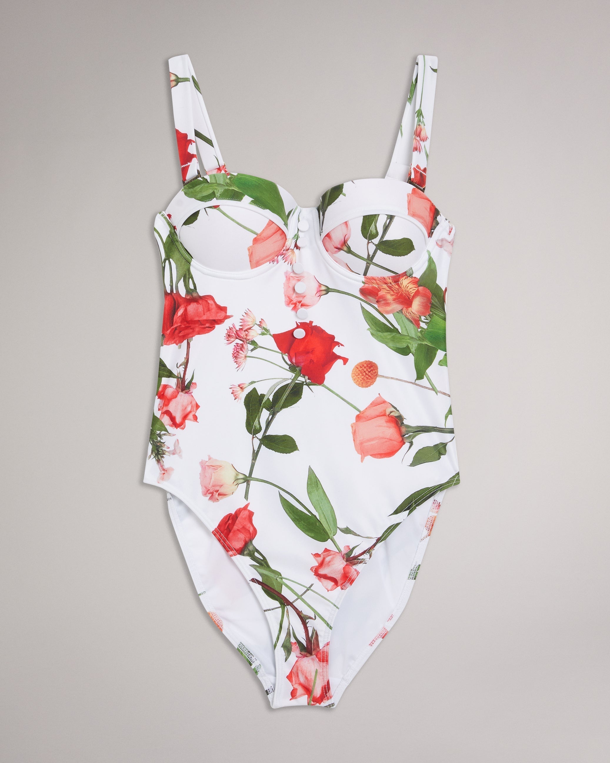 Laranaa Cupped Swimsuit White