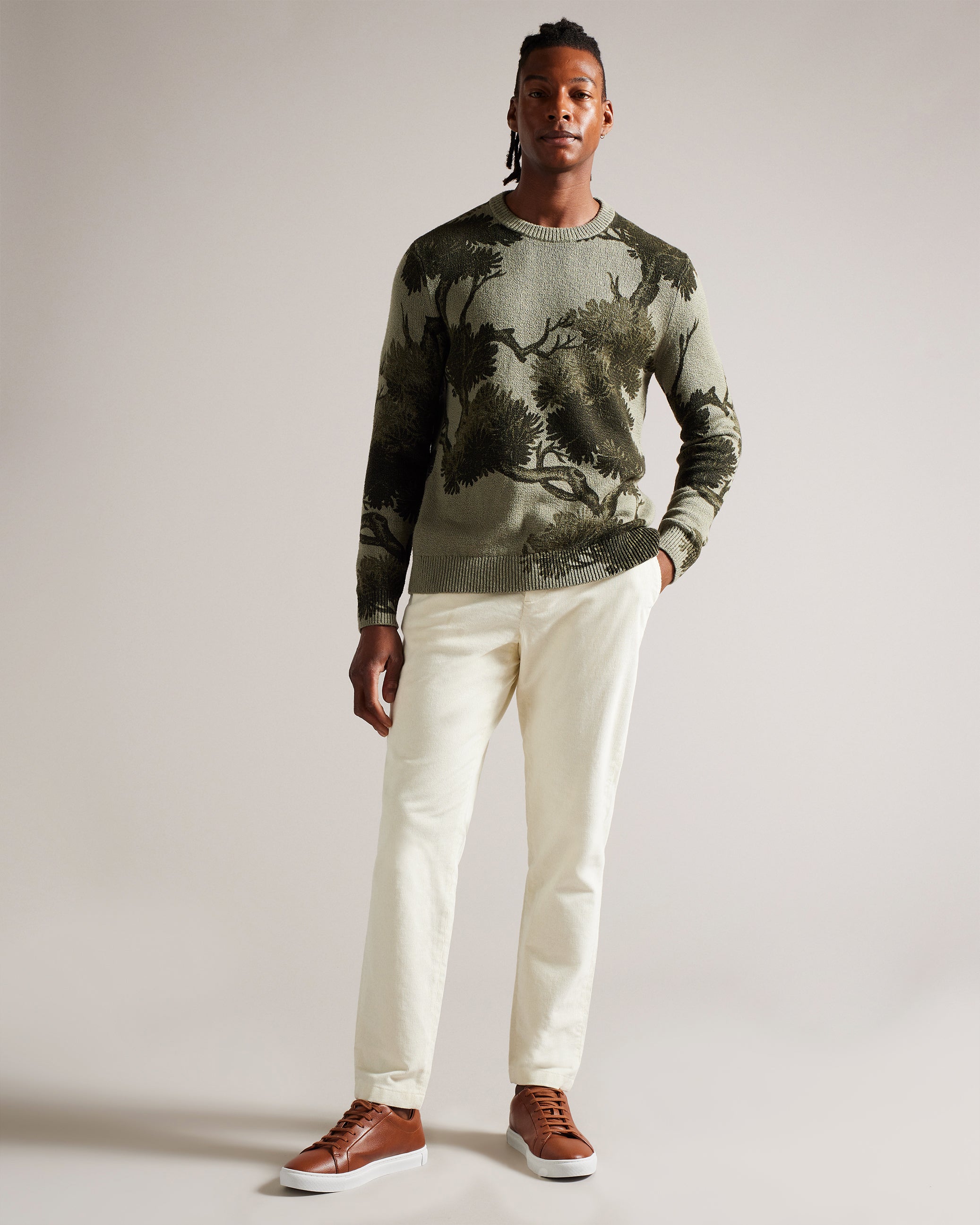 Merson Ls Textured Jacquard Design