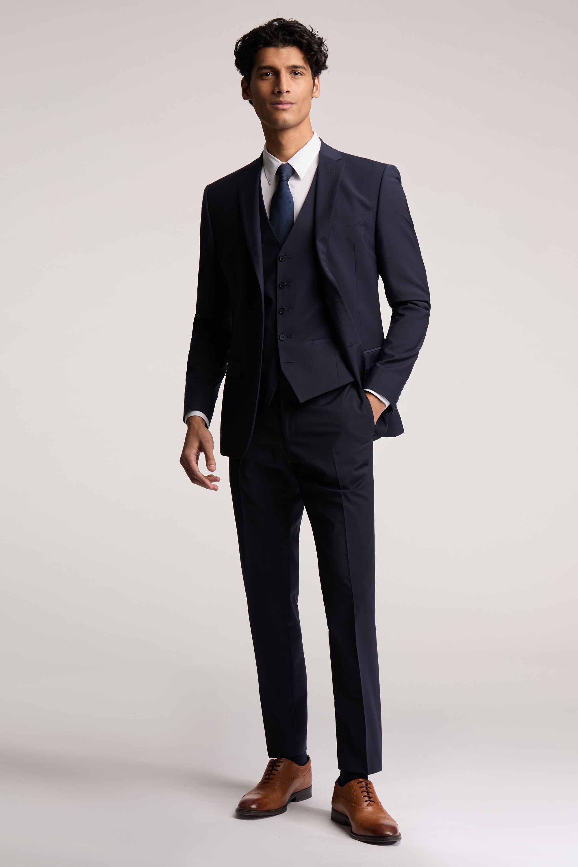 Panama Slim Jacket Navy