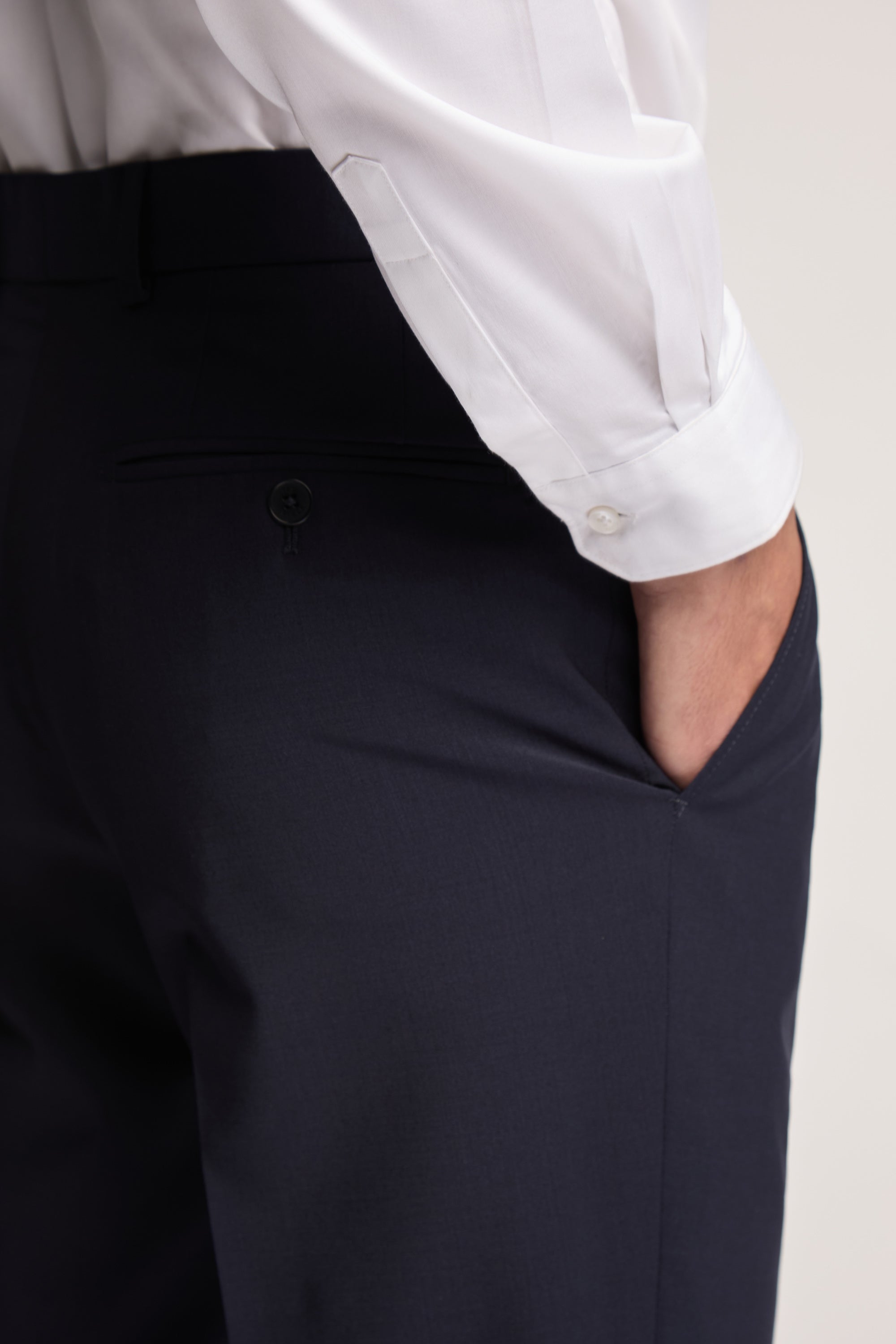 Panama Slim Trouser Navy