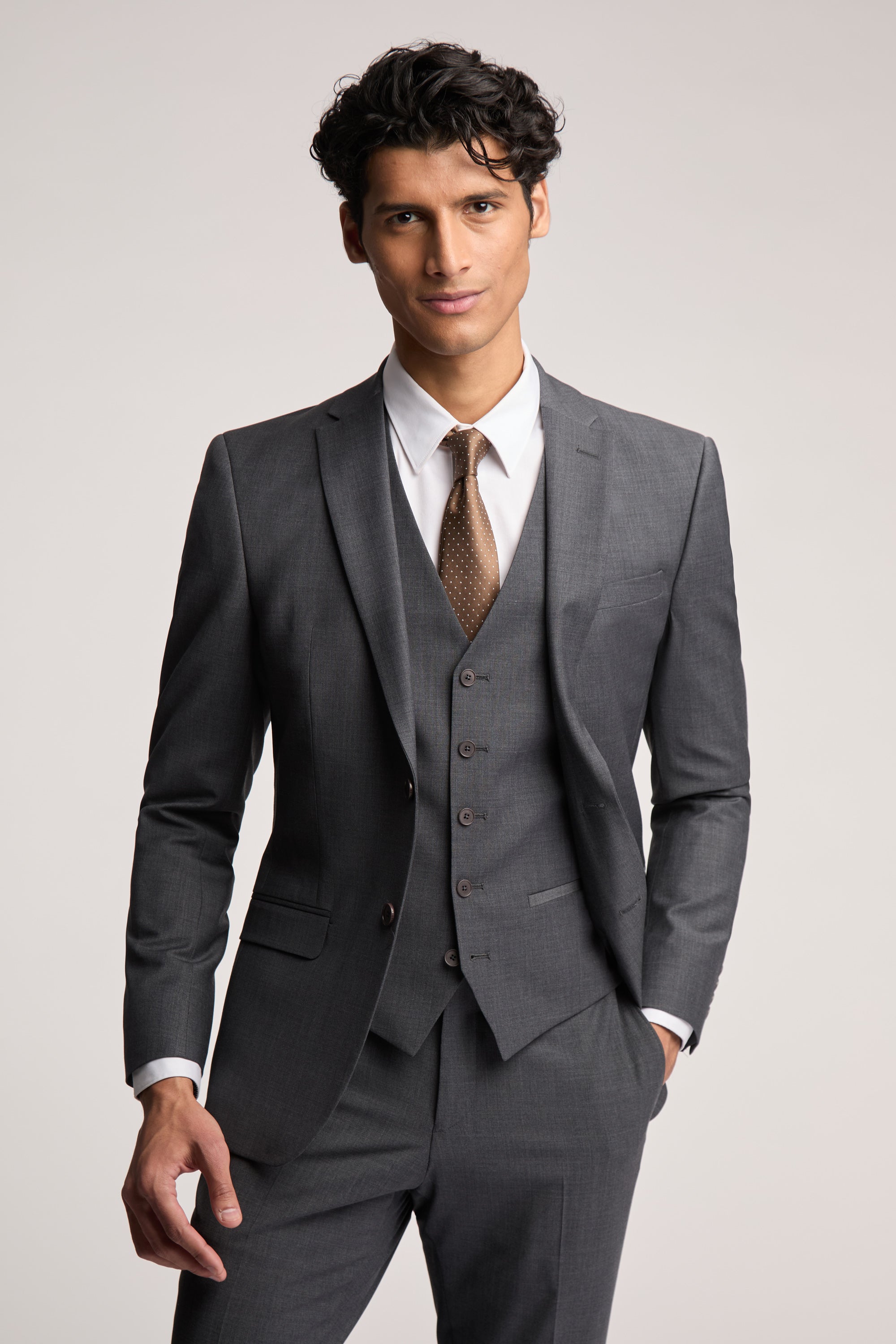 Charcoal Panama Jacket Charcoal