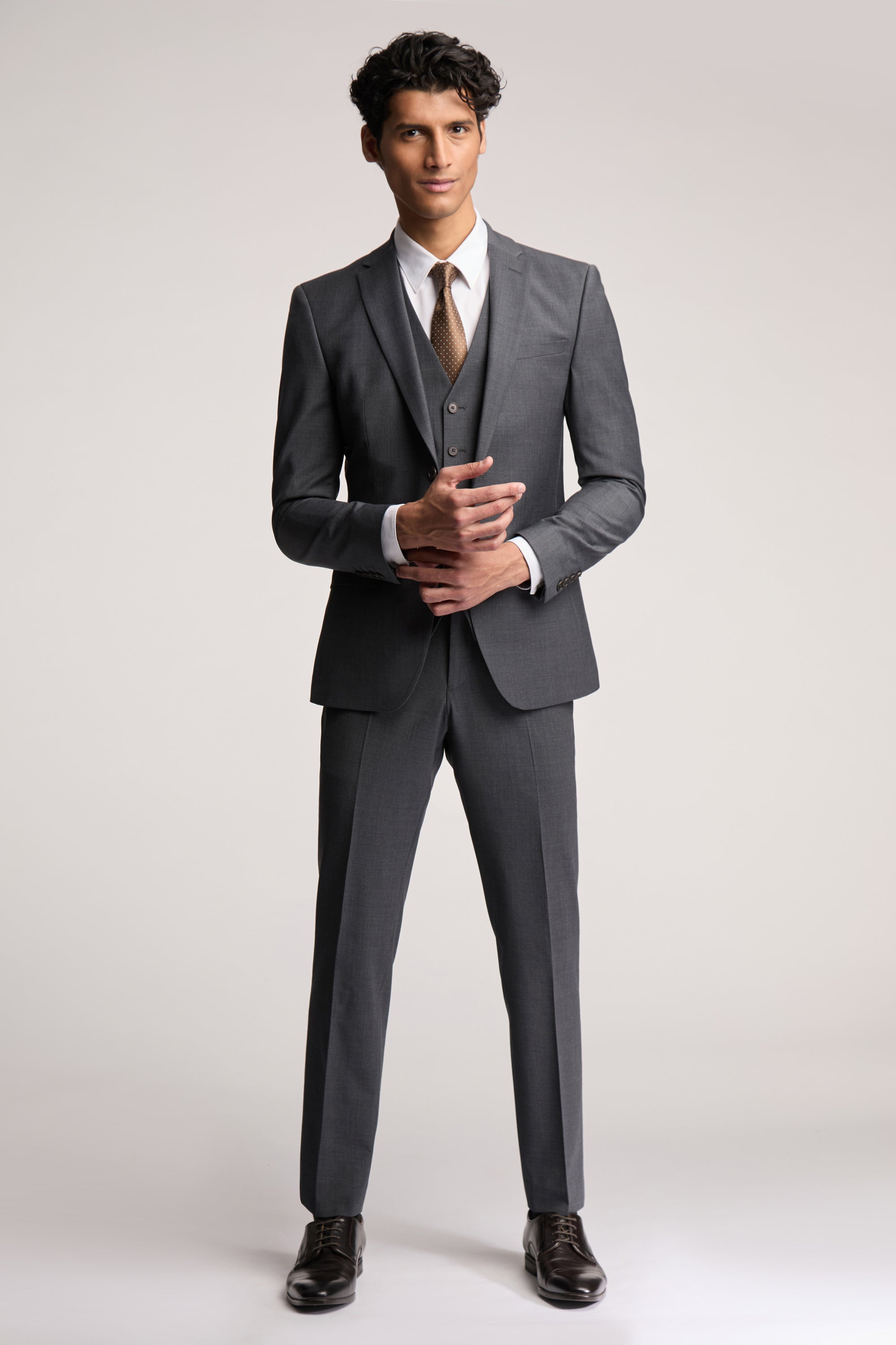 Charcoal Panama Jacket Charcoal
