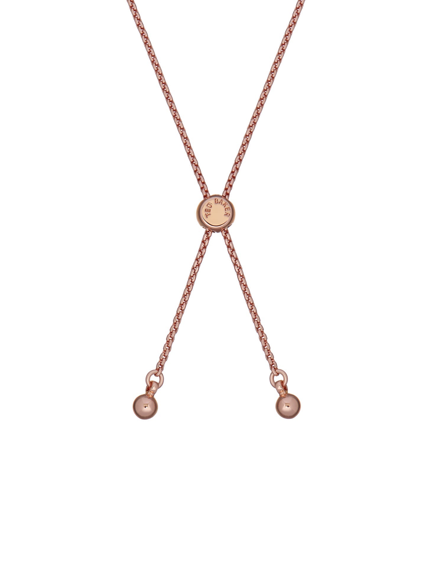 Soleta Solitaire Sparkle Crystal Adjust Rosegd